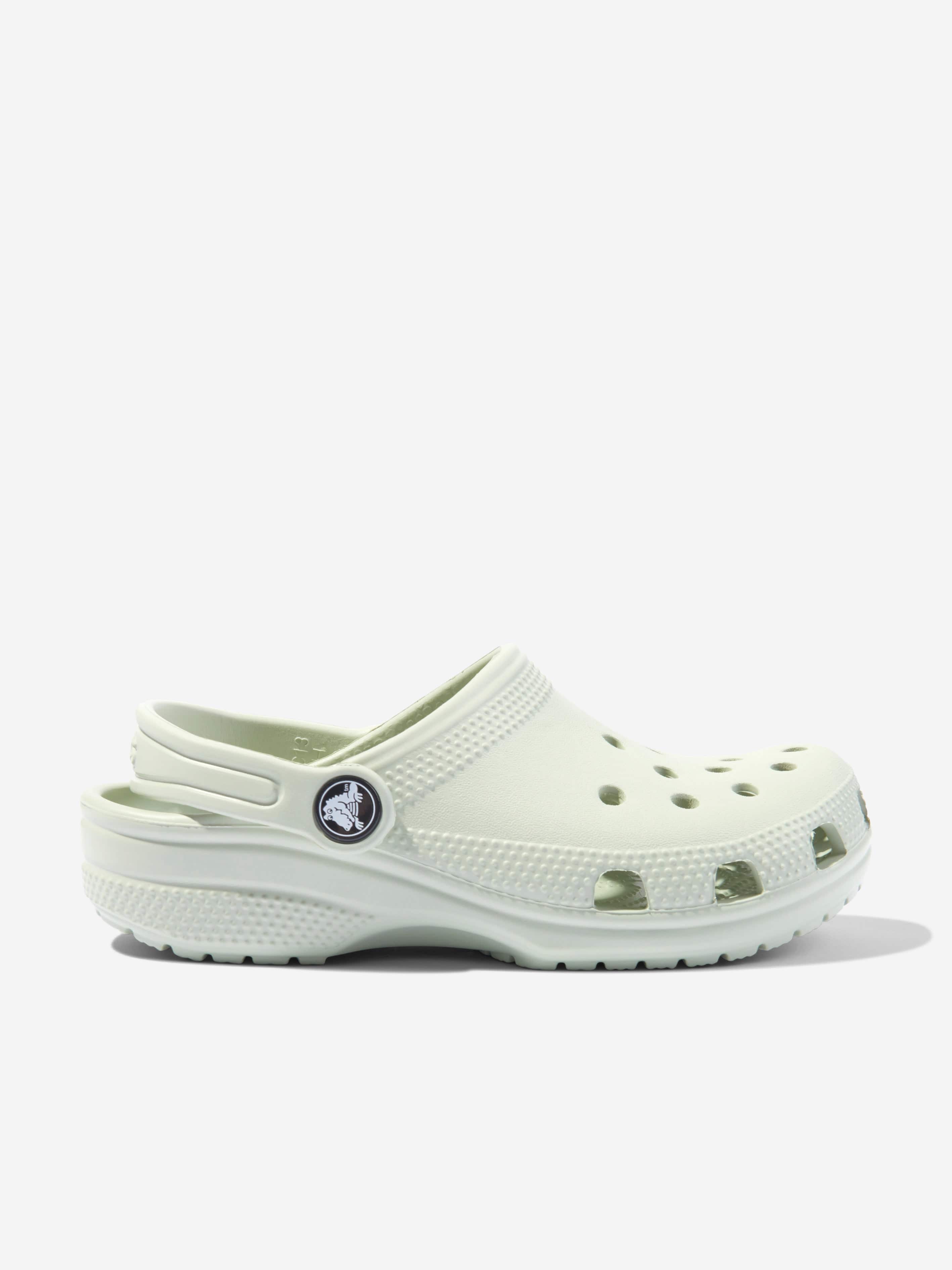 Crocs Kids Classic Clog in Green