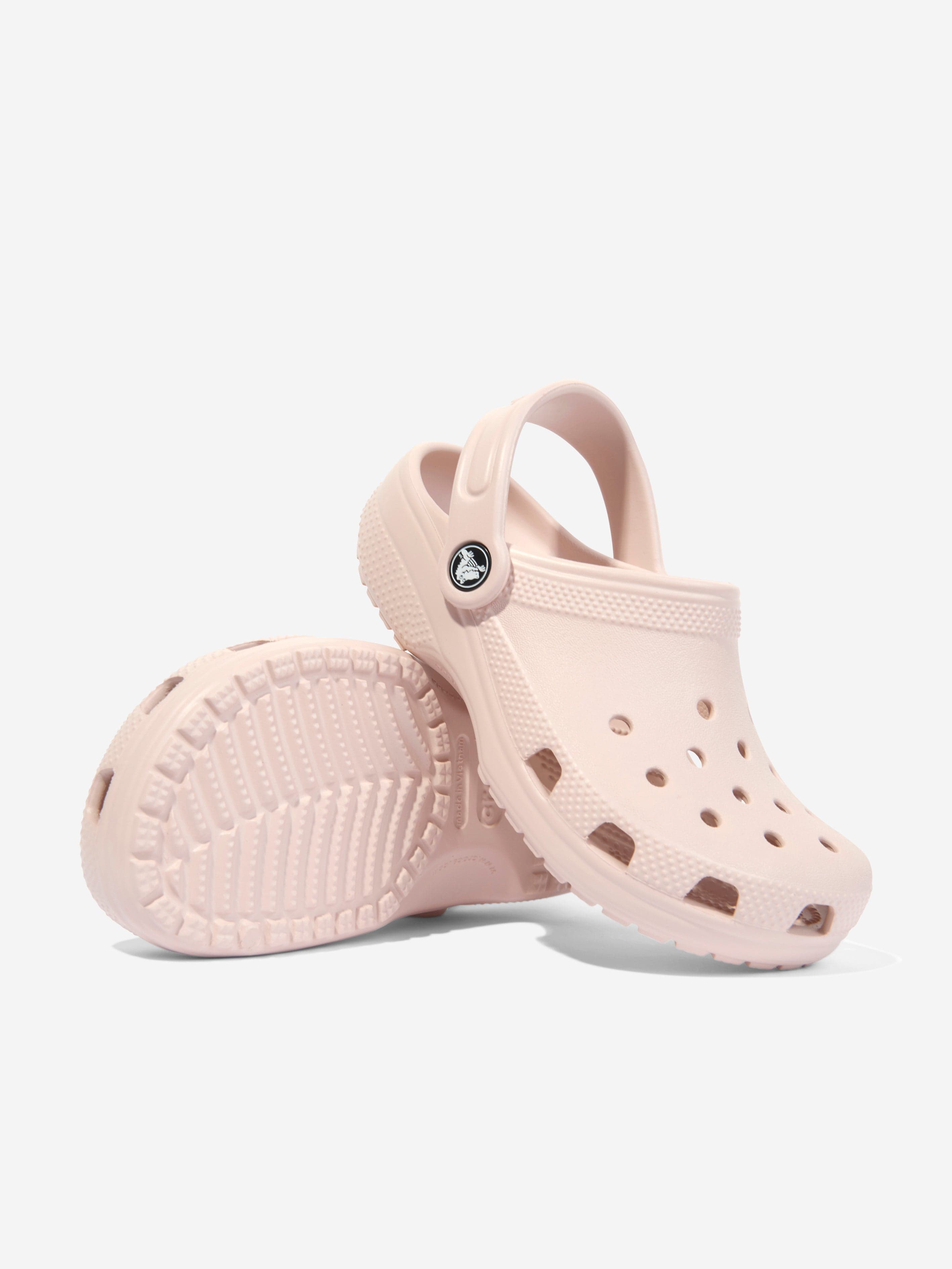 Crocs Girls Classic Clog in Pink