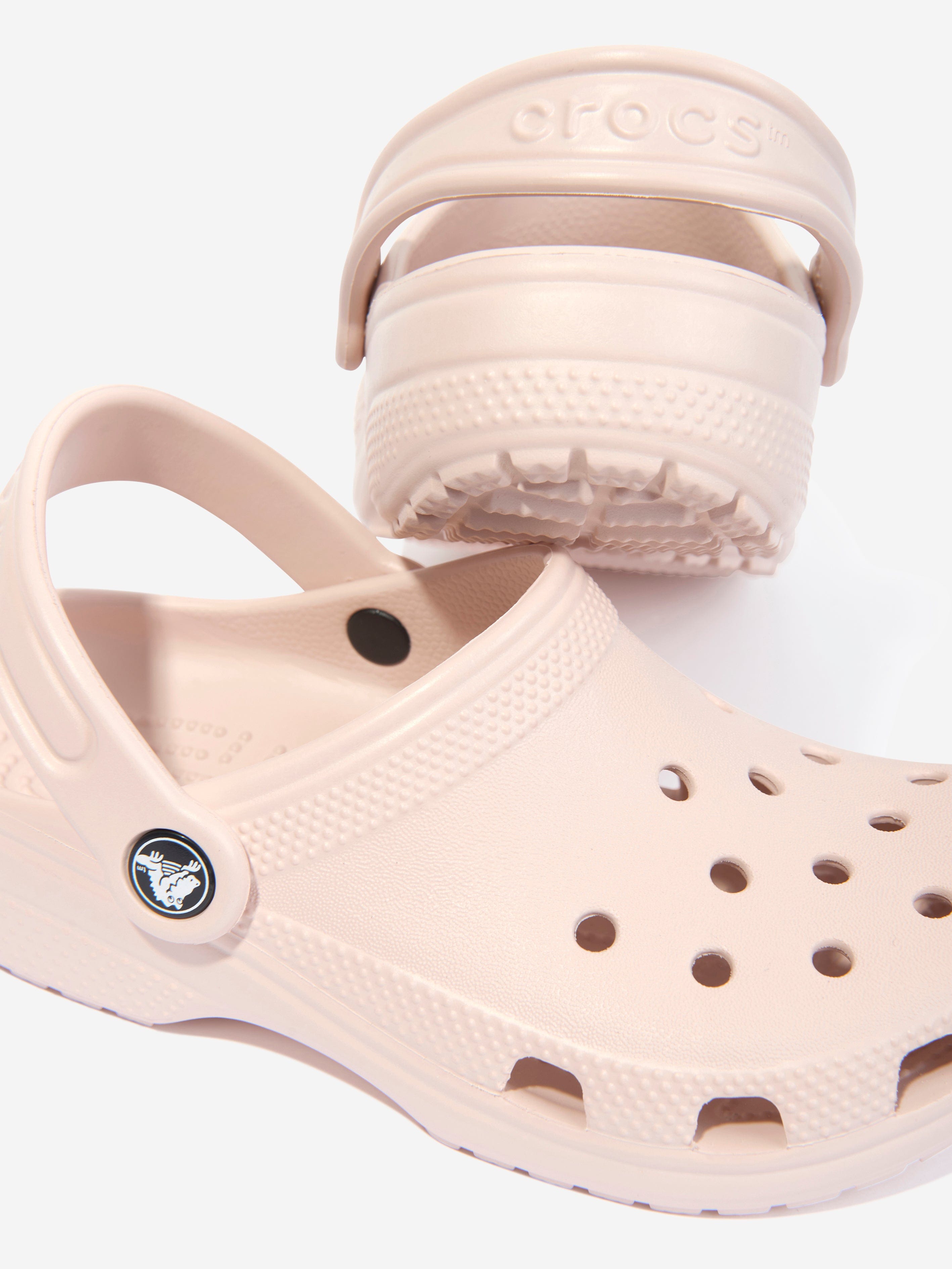 Crocs Girls Classic Clog in Pink