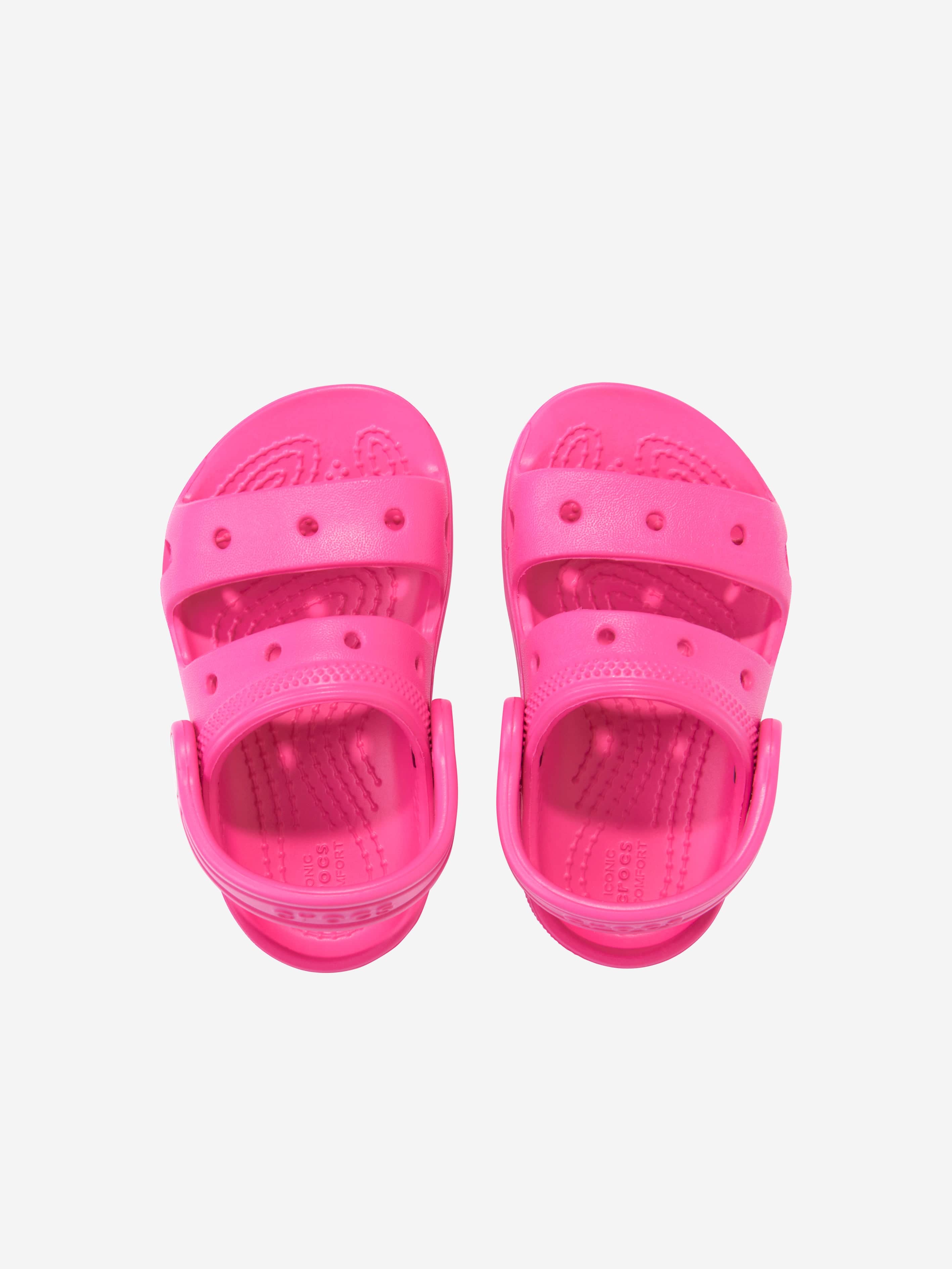 Crocs Girls Classic Crocs Sandal in Pink