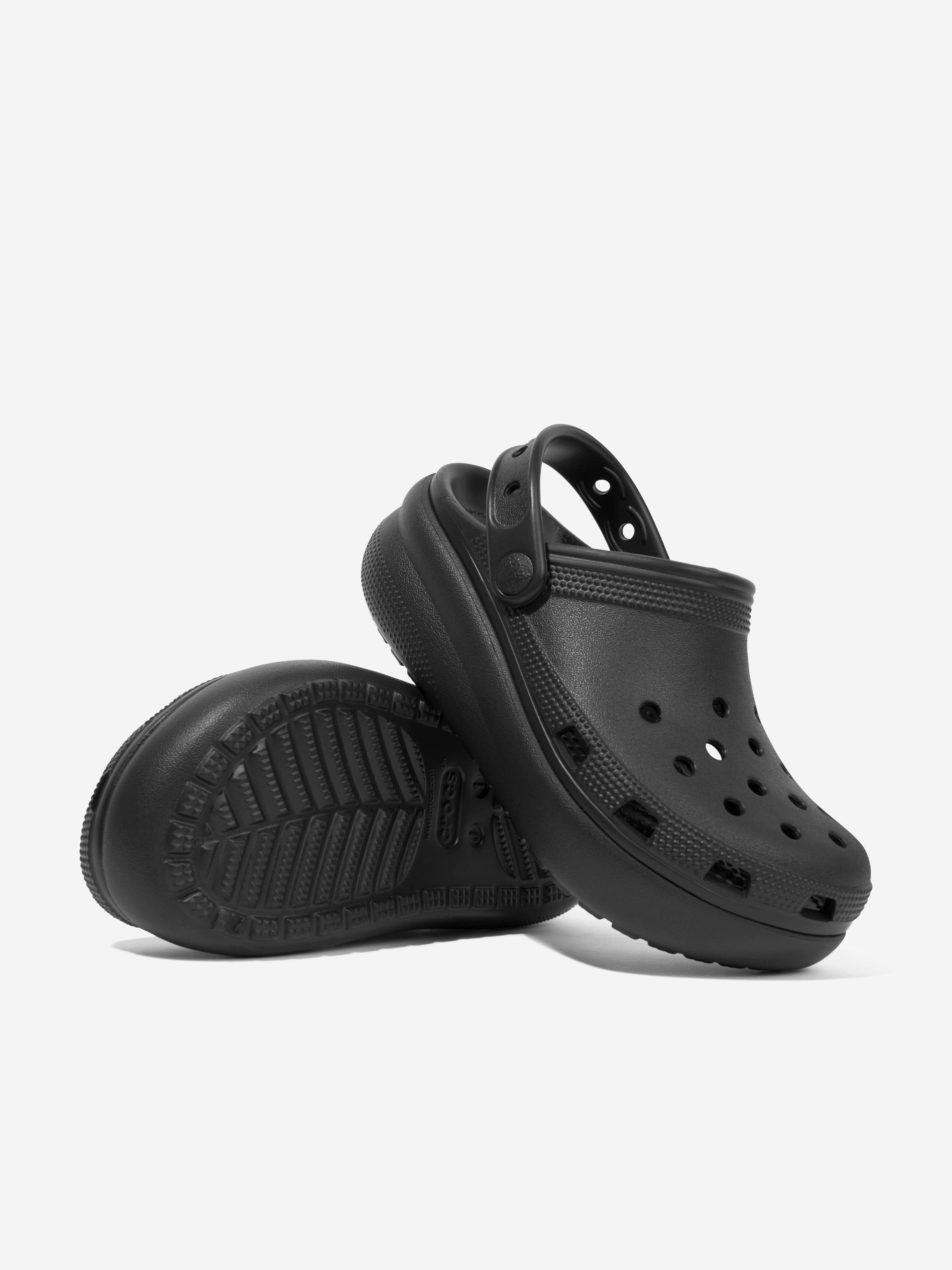 Crocs Kids Cutie Crush Clog in Black