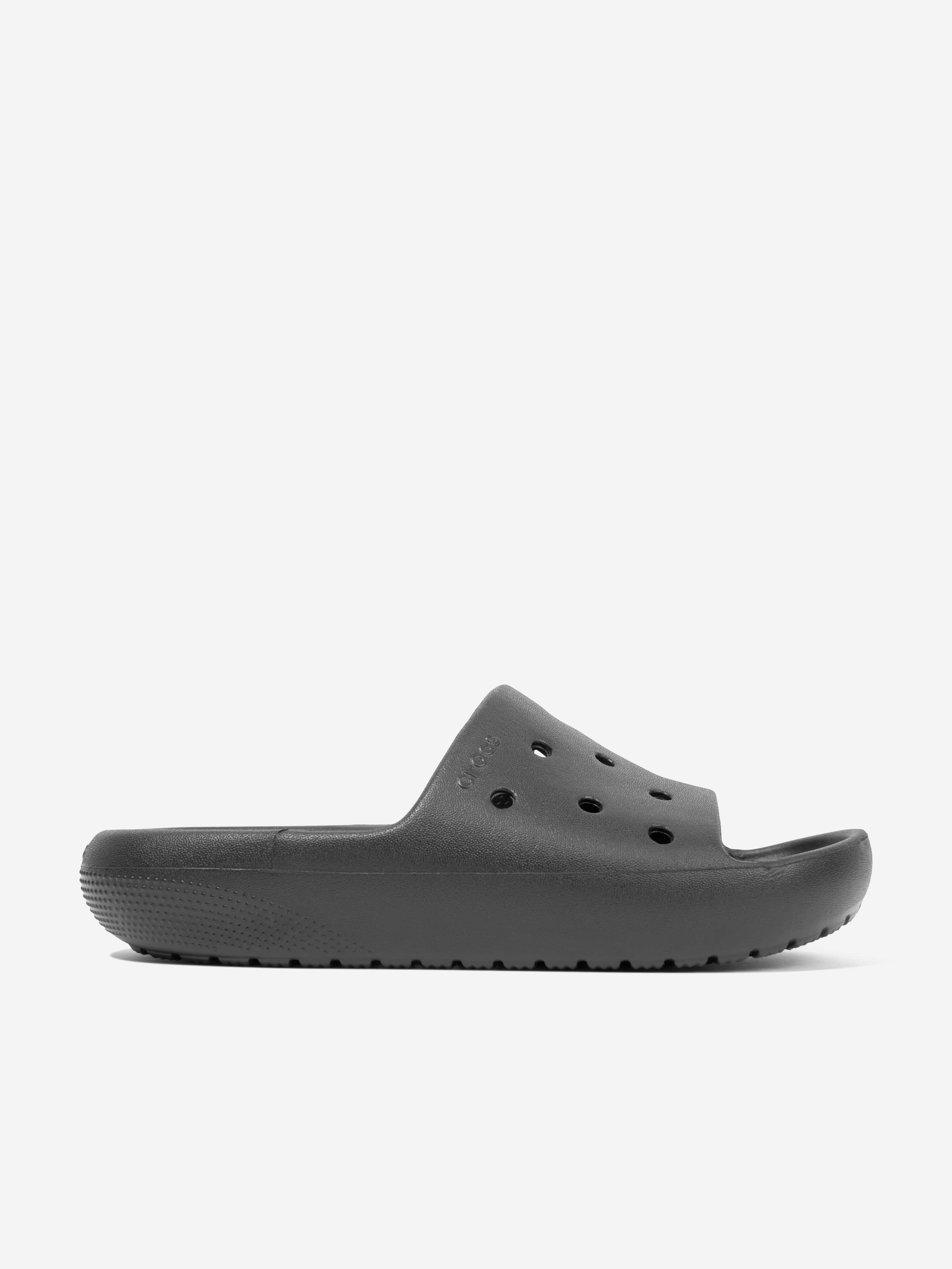 Crocs Kids Classic Slide in Black