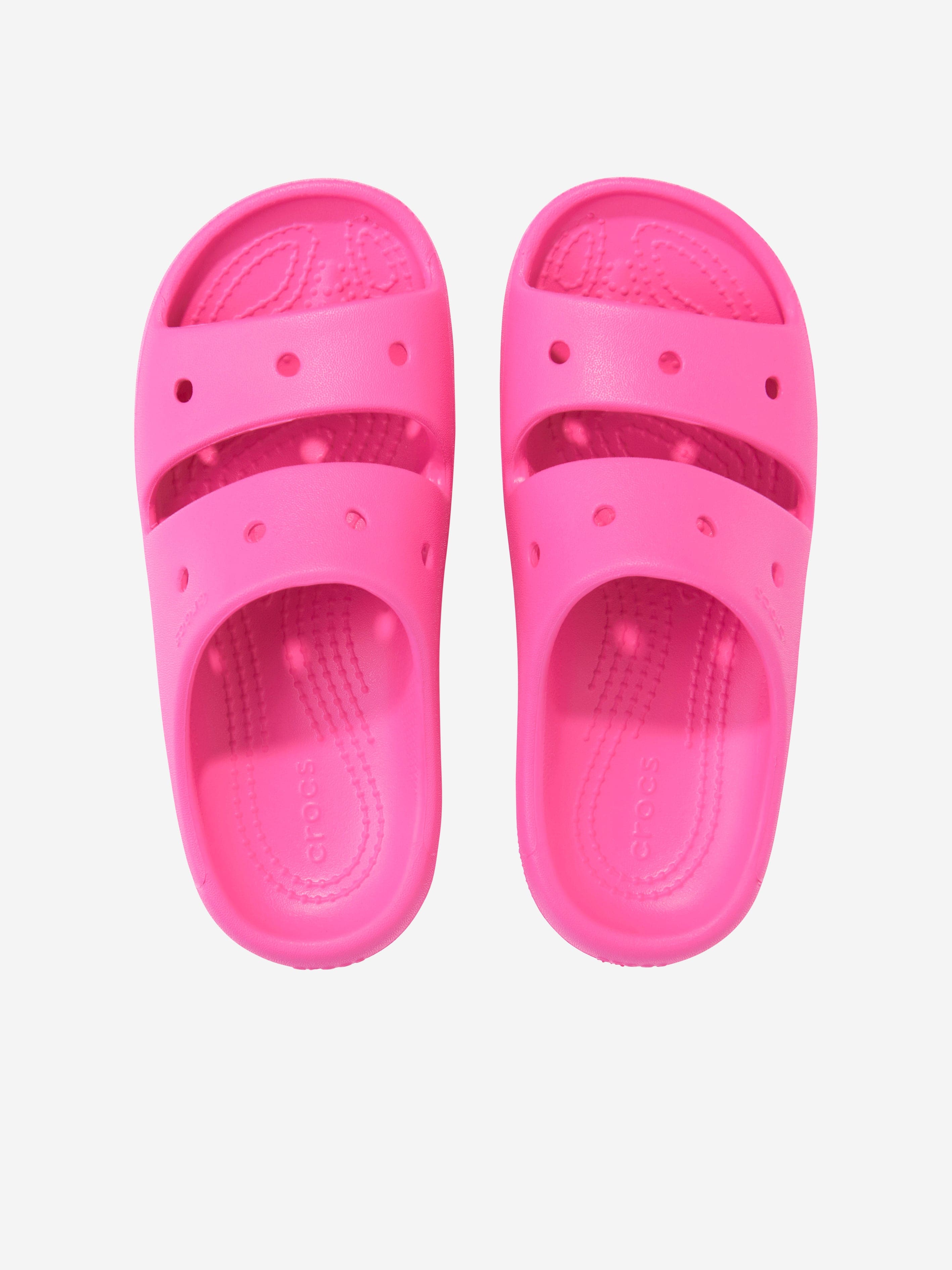 Crocs Girls Classic Sandal in Pink