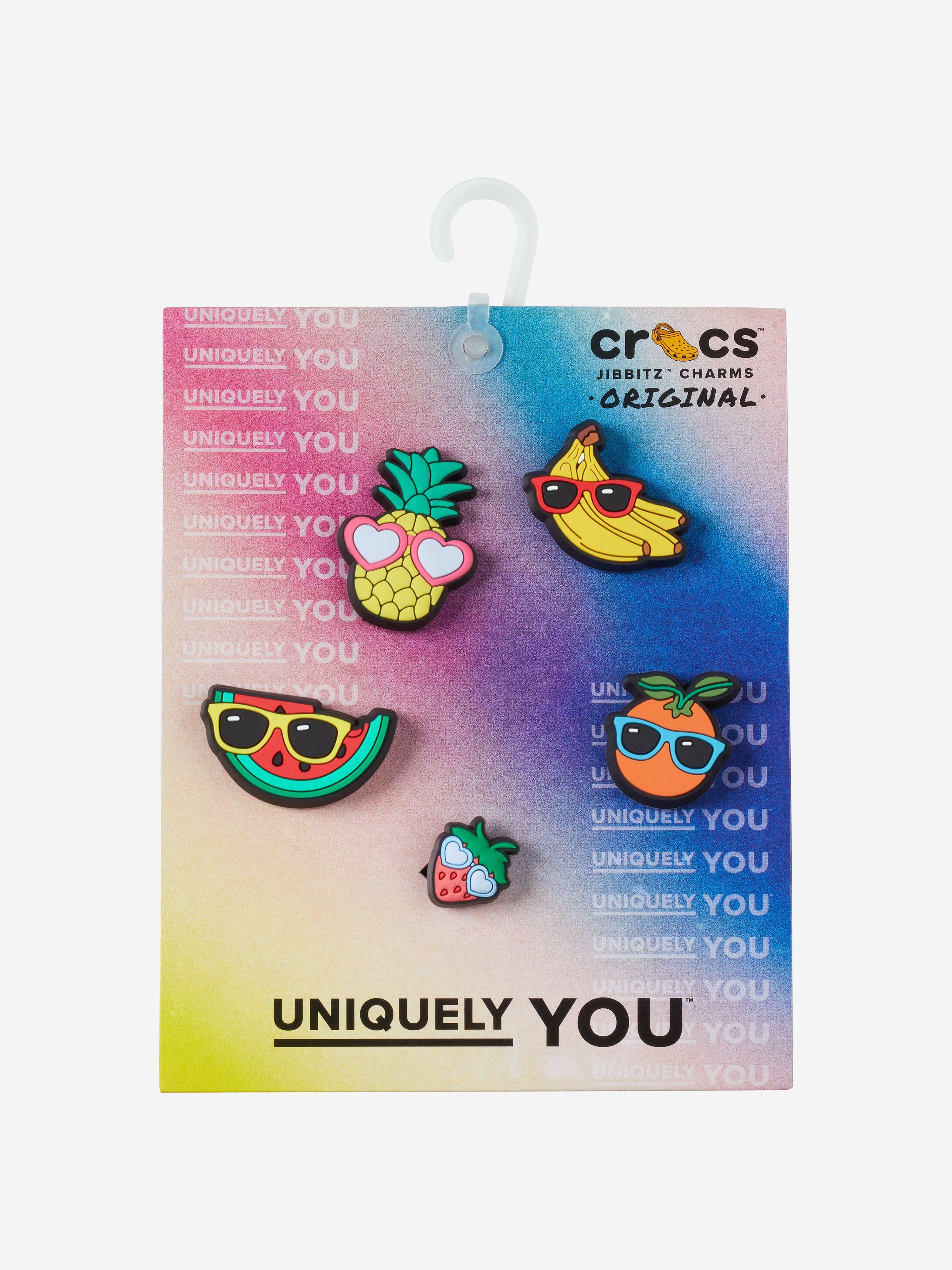 Crocs Kids Cute Fruit with Summer Jibbitz™ 5 Pack in Multicolour