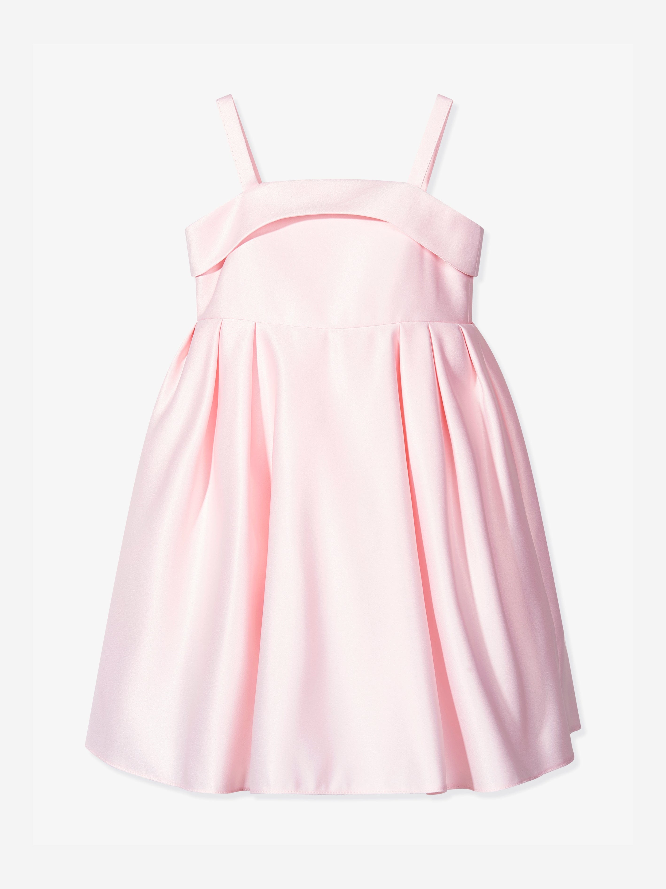 Dress & Fleur Girls Occasion and Cape Set in Pink