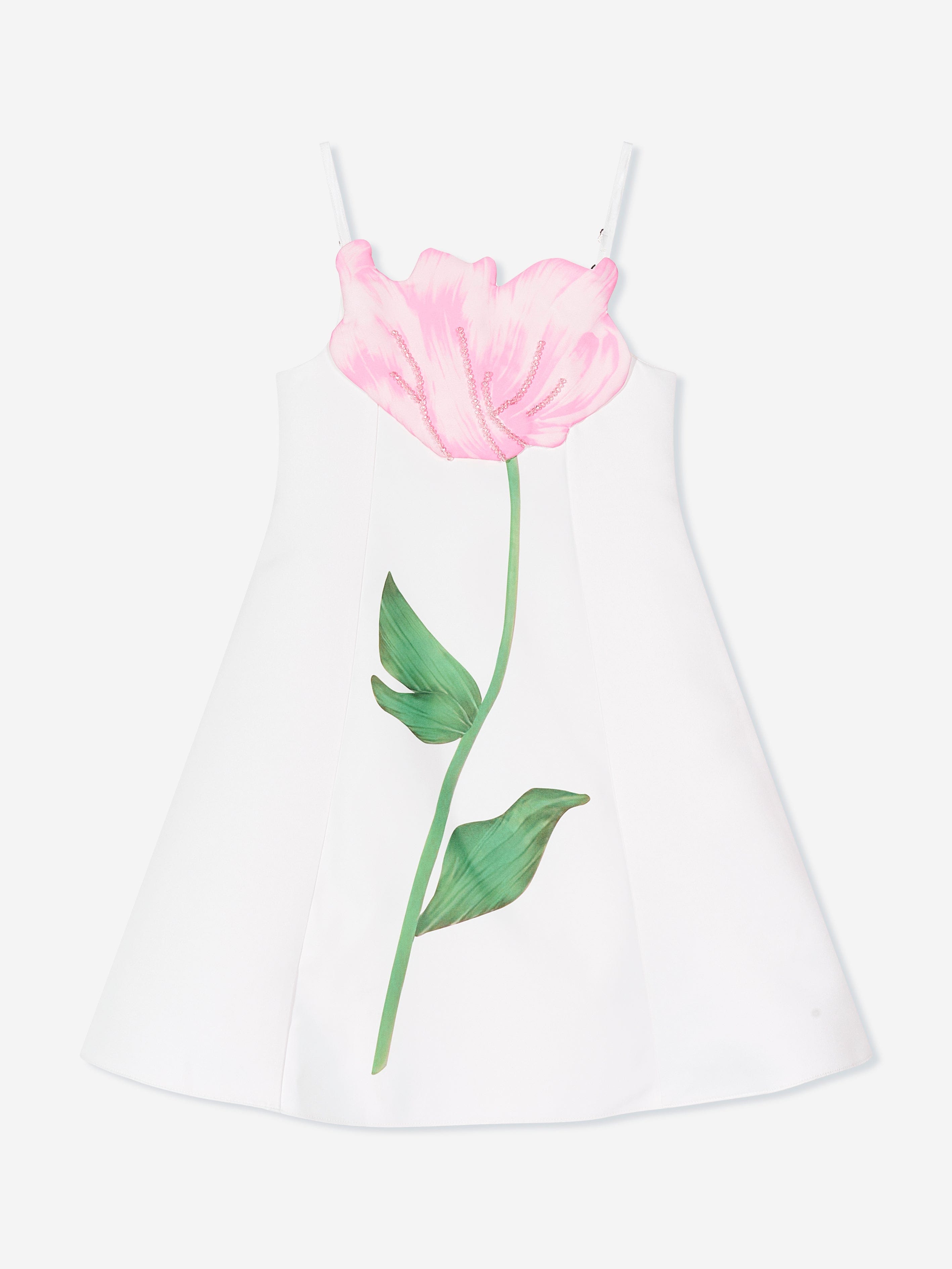 Dress & Fleur Girls Flower Occasion Dress in Ivory