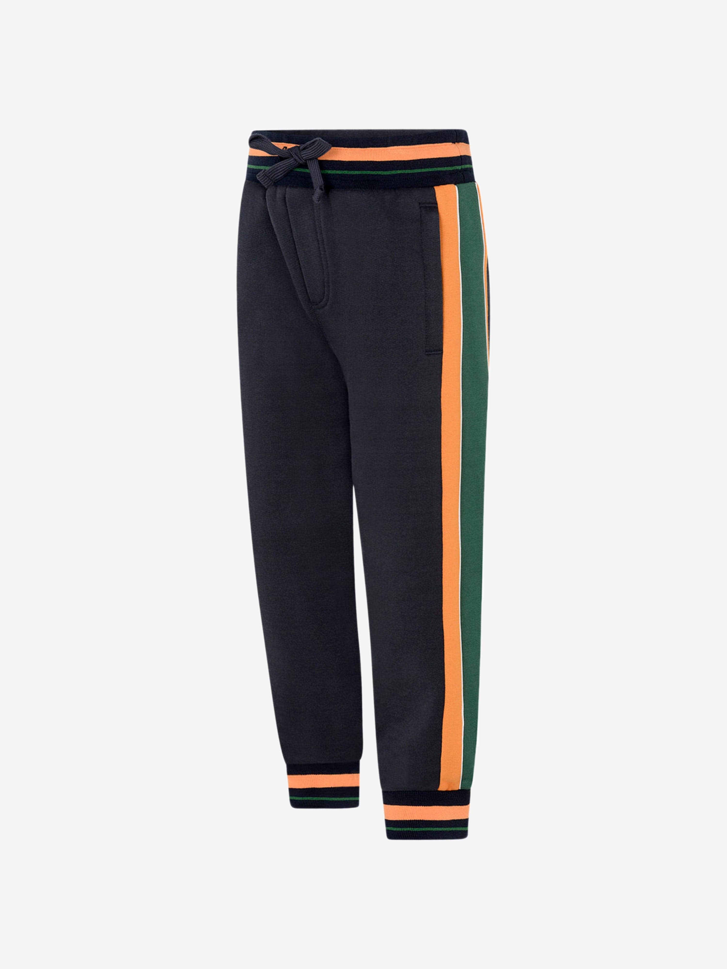 Dolce & Gabbana Dolce & Gabbana Boys Navy Cotton Joggers