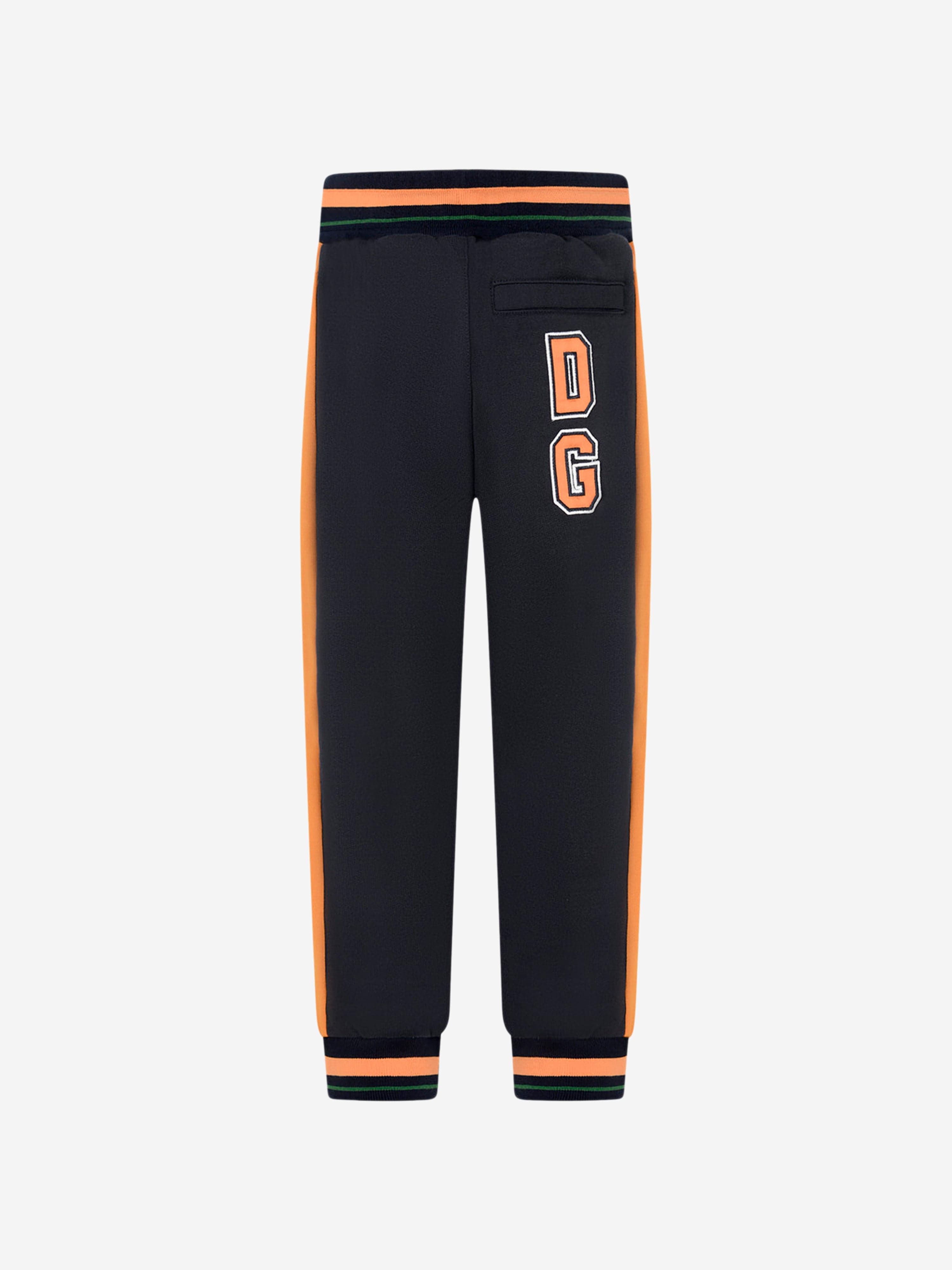 Dolce & Gabbana Dolce & Gabbana Boys Navy Cotton Joggers