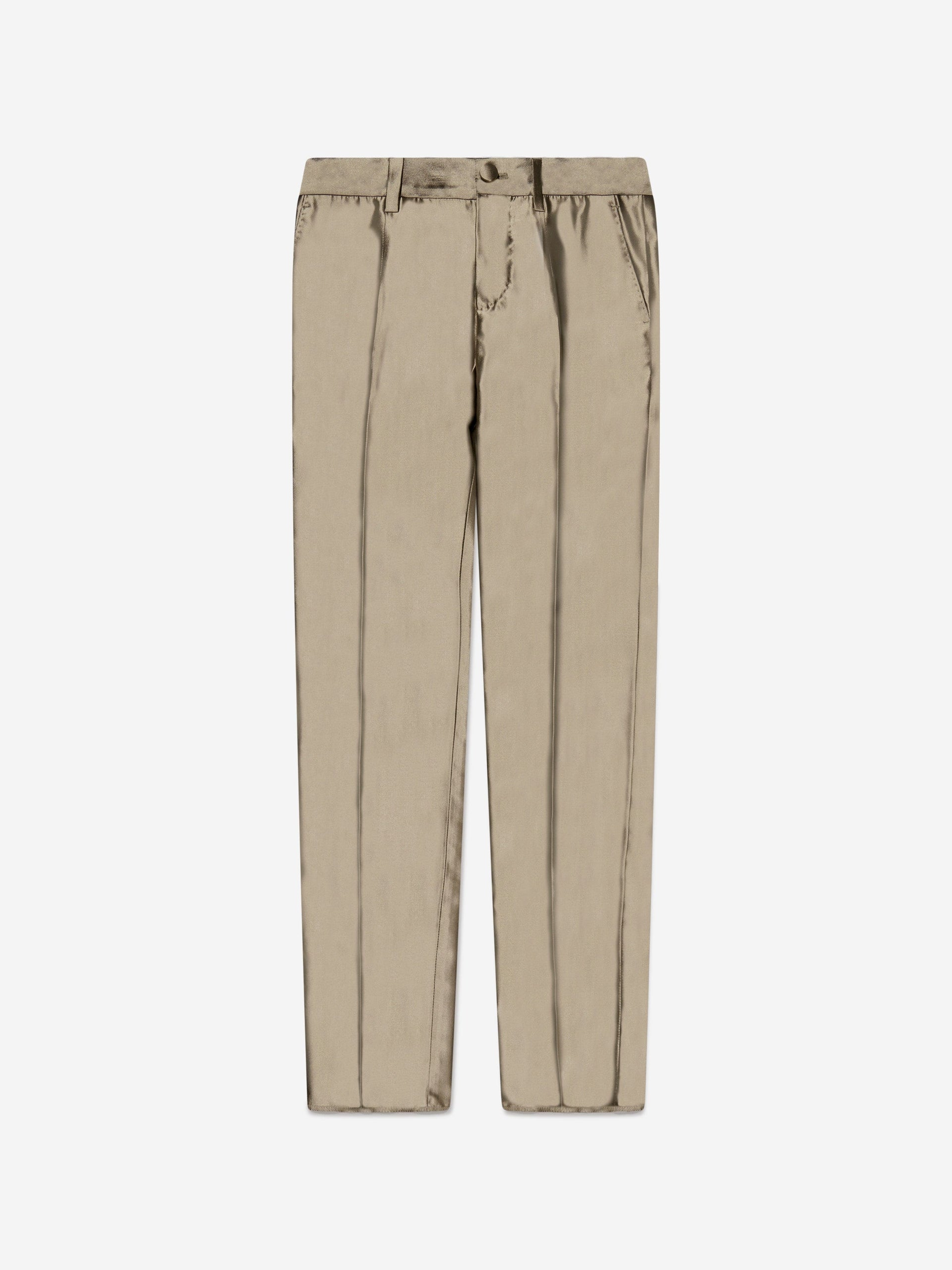 Dolce & Gabbana Silk Suit Trousers