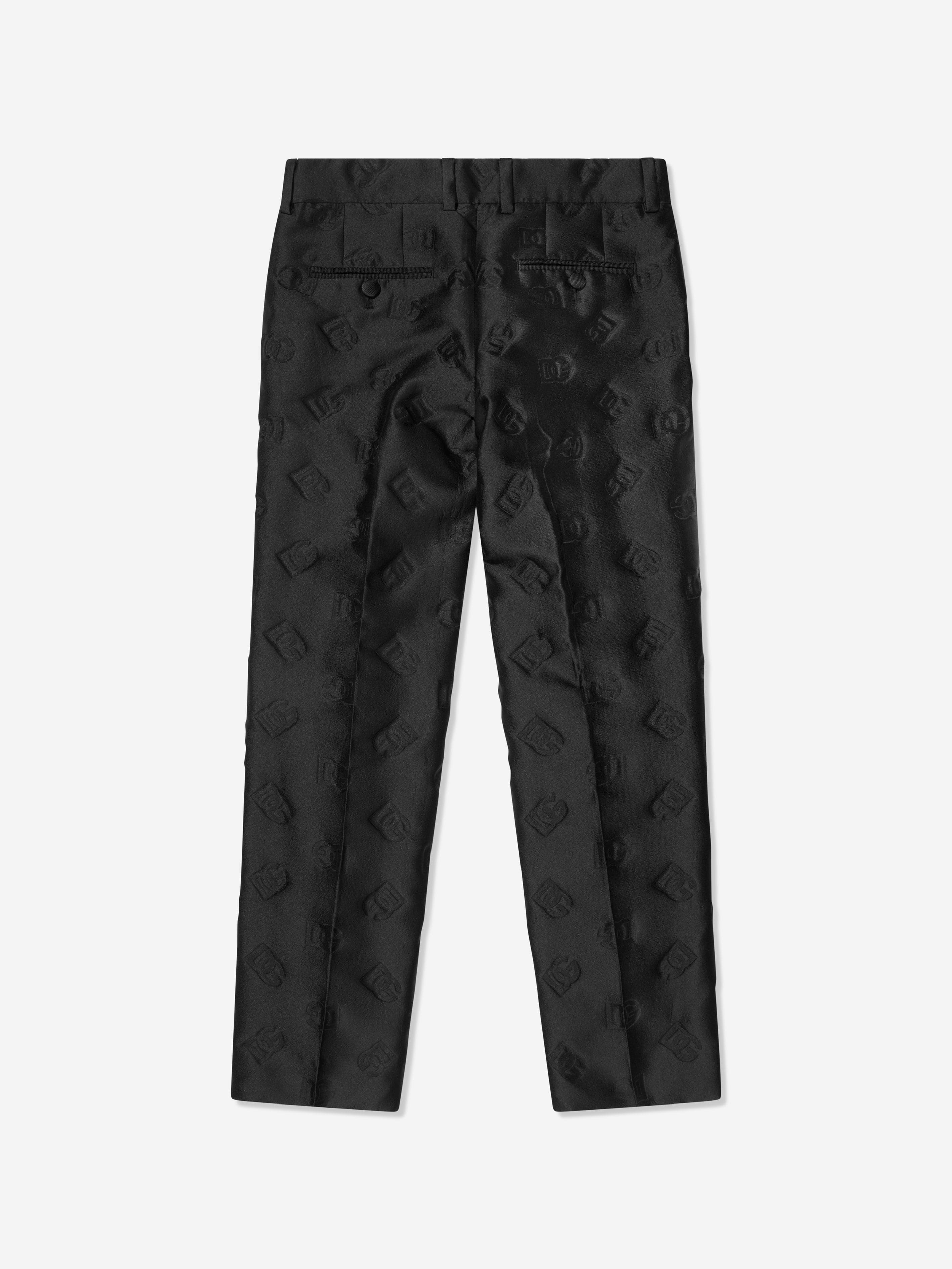 Dolce & Gabbana Boys Suit Trousers in Black