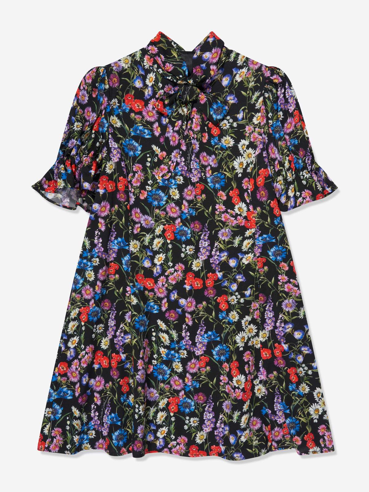Dolce & Gabbana Silk Wildflowers Dress