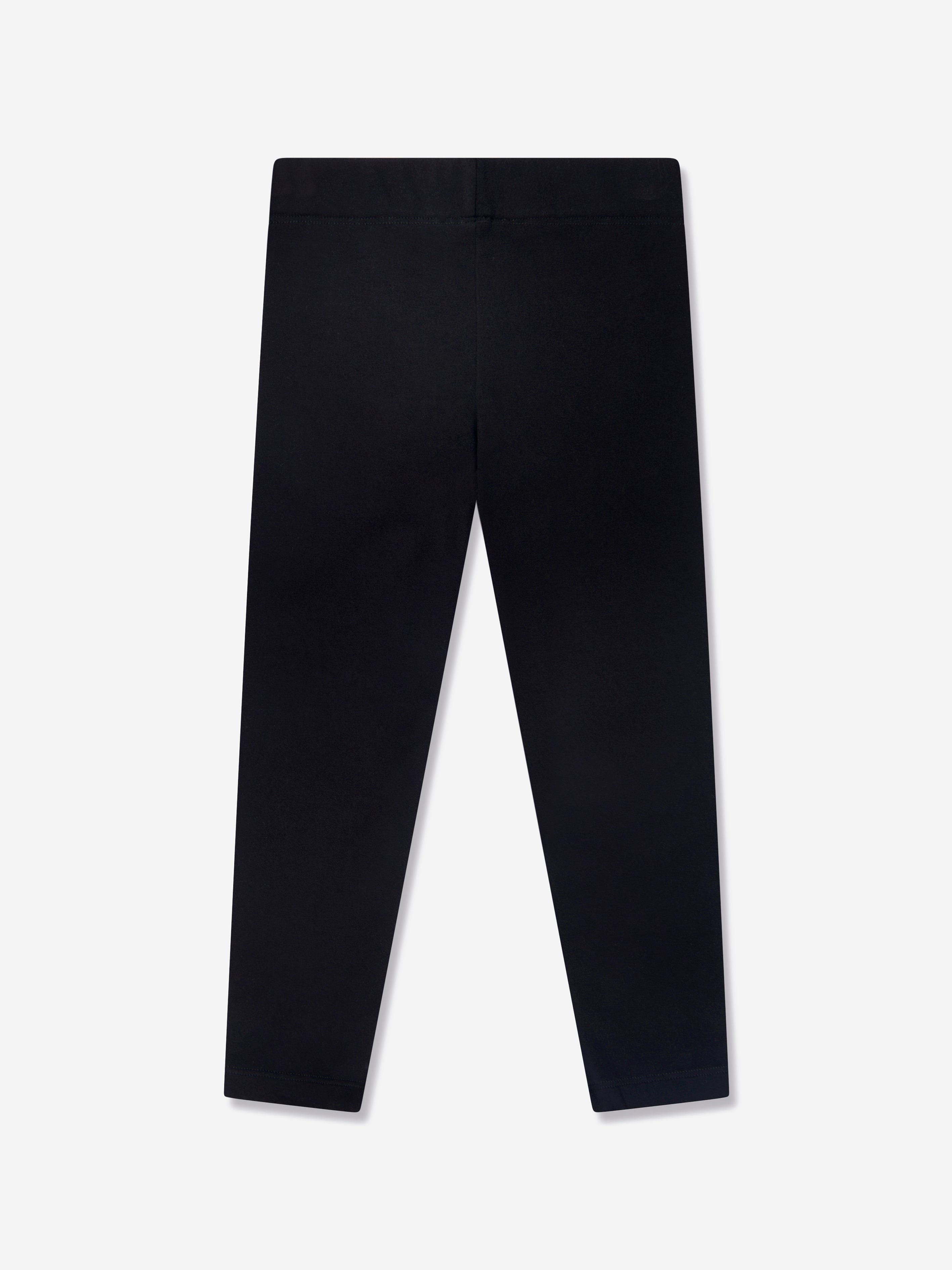 Dolce & Gabbana Girls Logo Leggings in Black