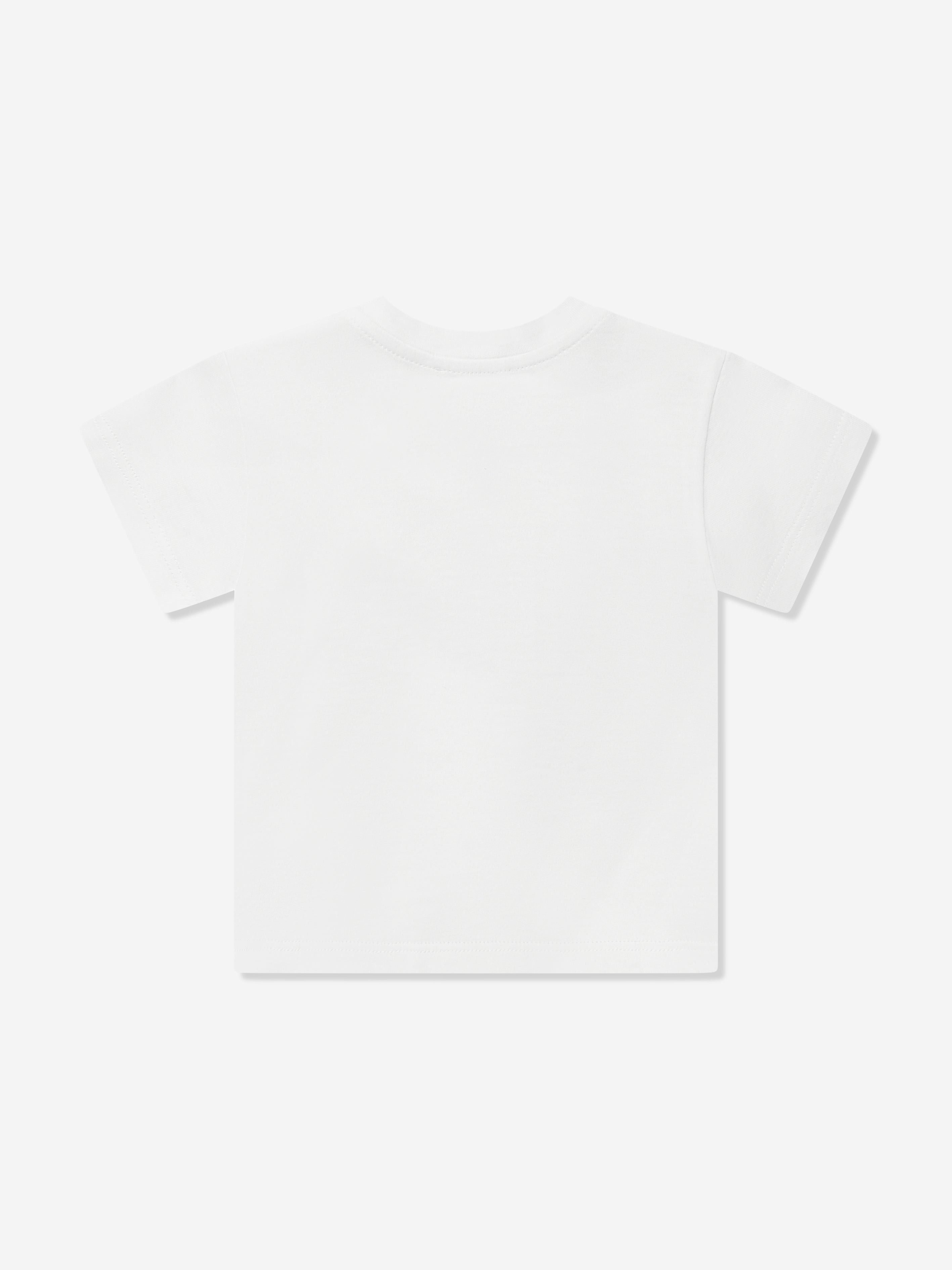 Dolce & Gabbana Baby Girls Logo T-Shirt in White