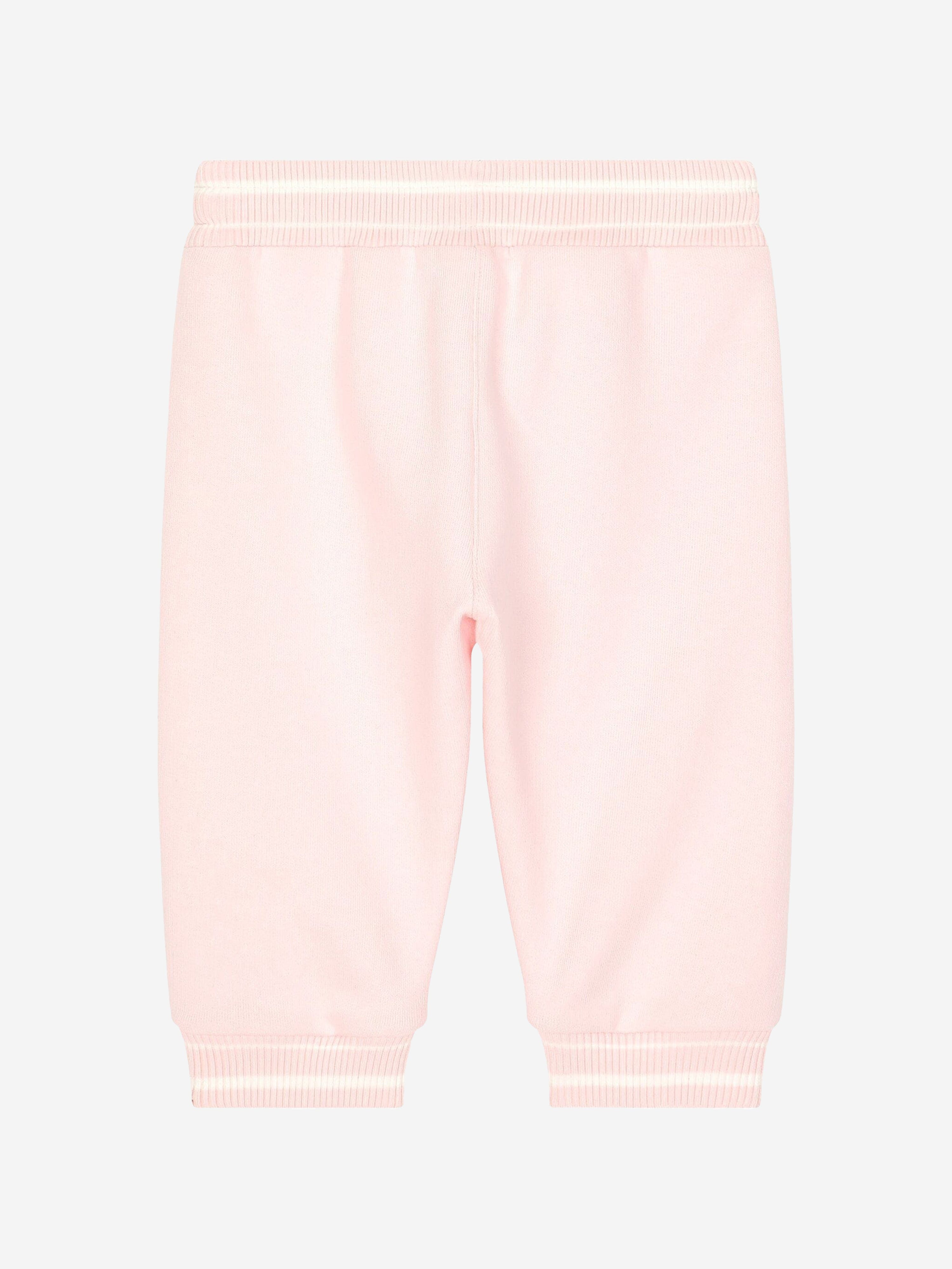 Dolce & Gabbana Baby Girls Logo Joggers in Pink