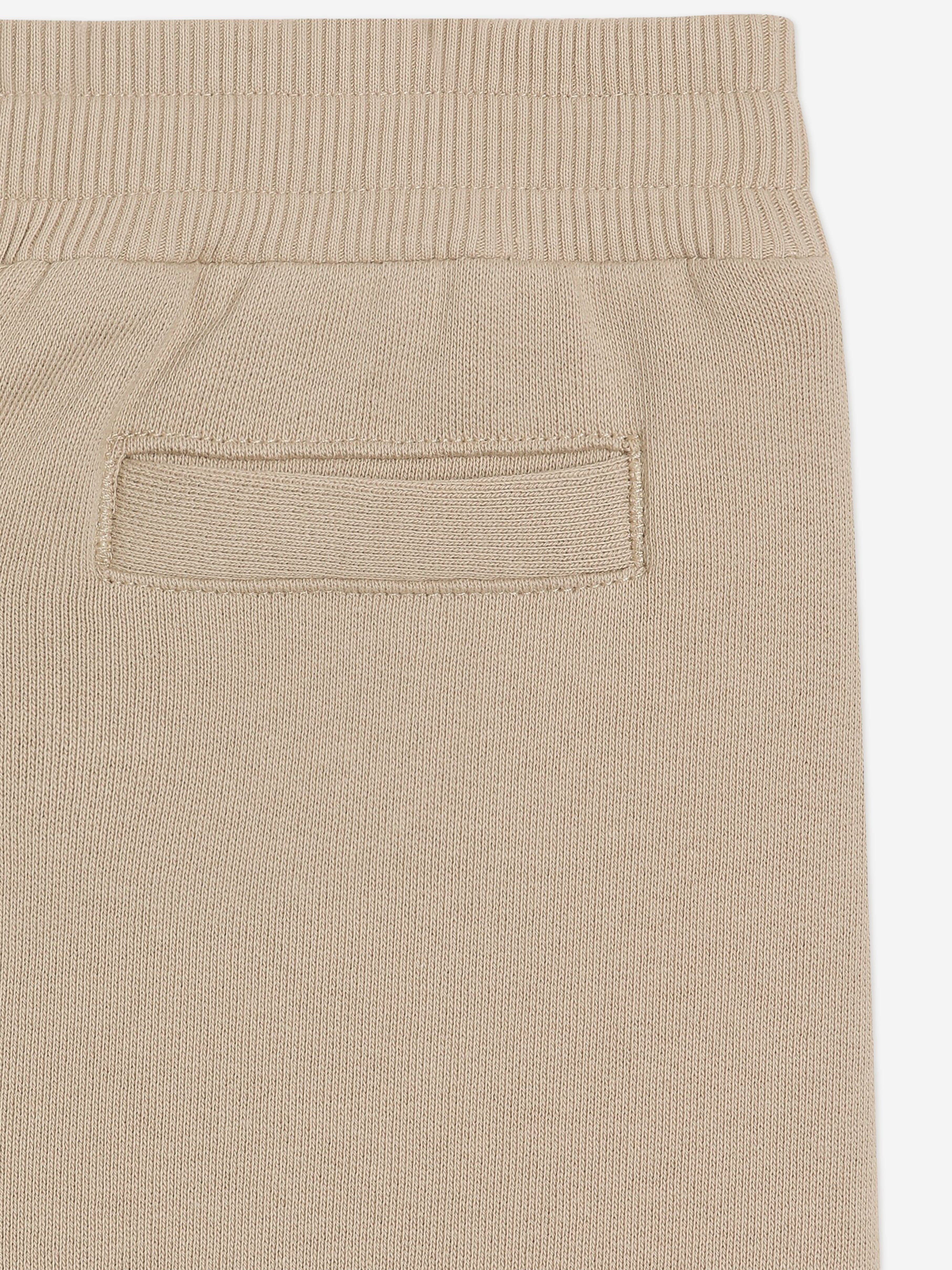 Dolce & Gabbana Baby Boys Logo Joggers in Beige