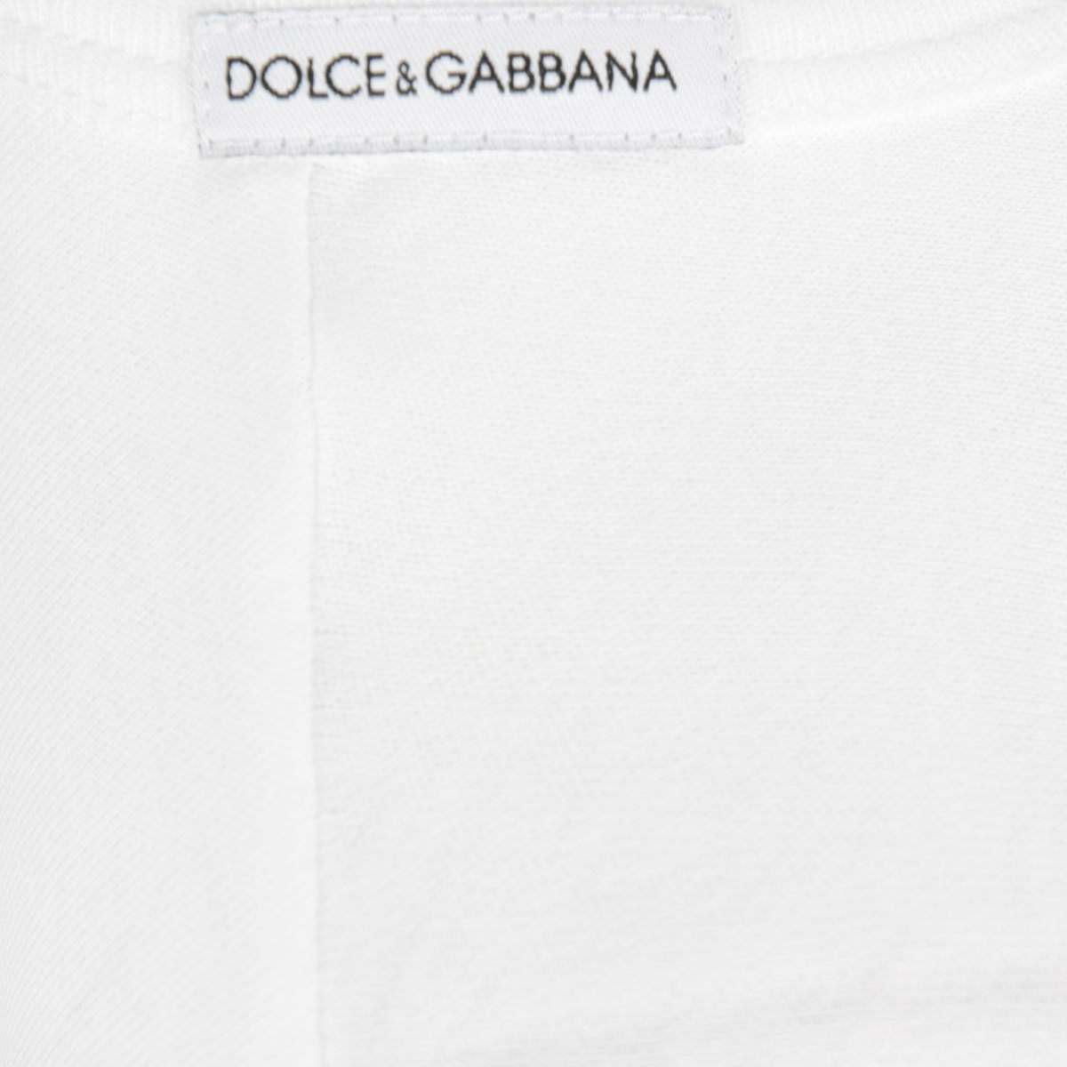 Dolce & Gabbana Boys 2 Pack T-Shirt Set in White