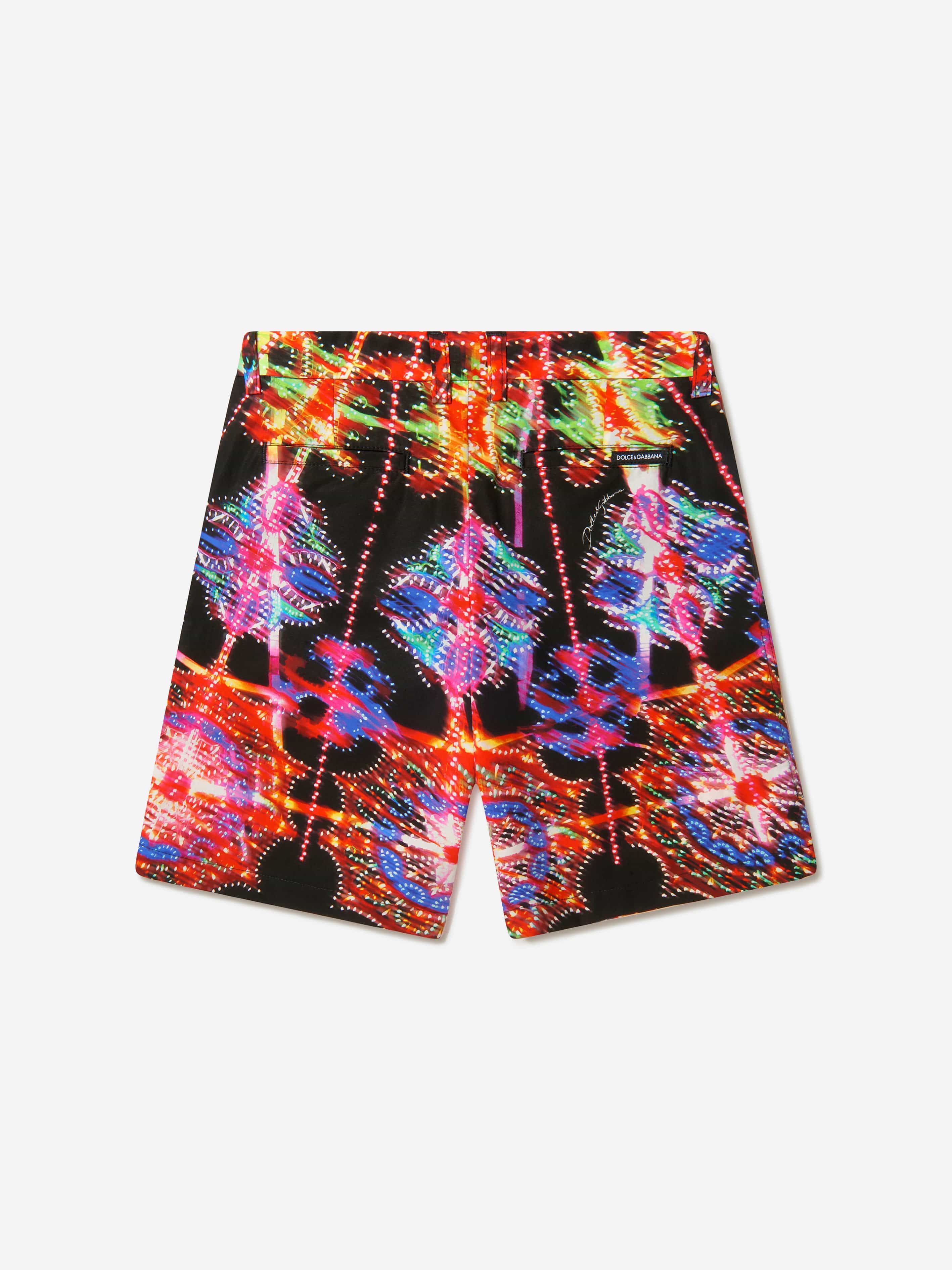 Dolce & Gabbana Boys Illuminations Bermuda Shorts