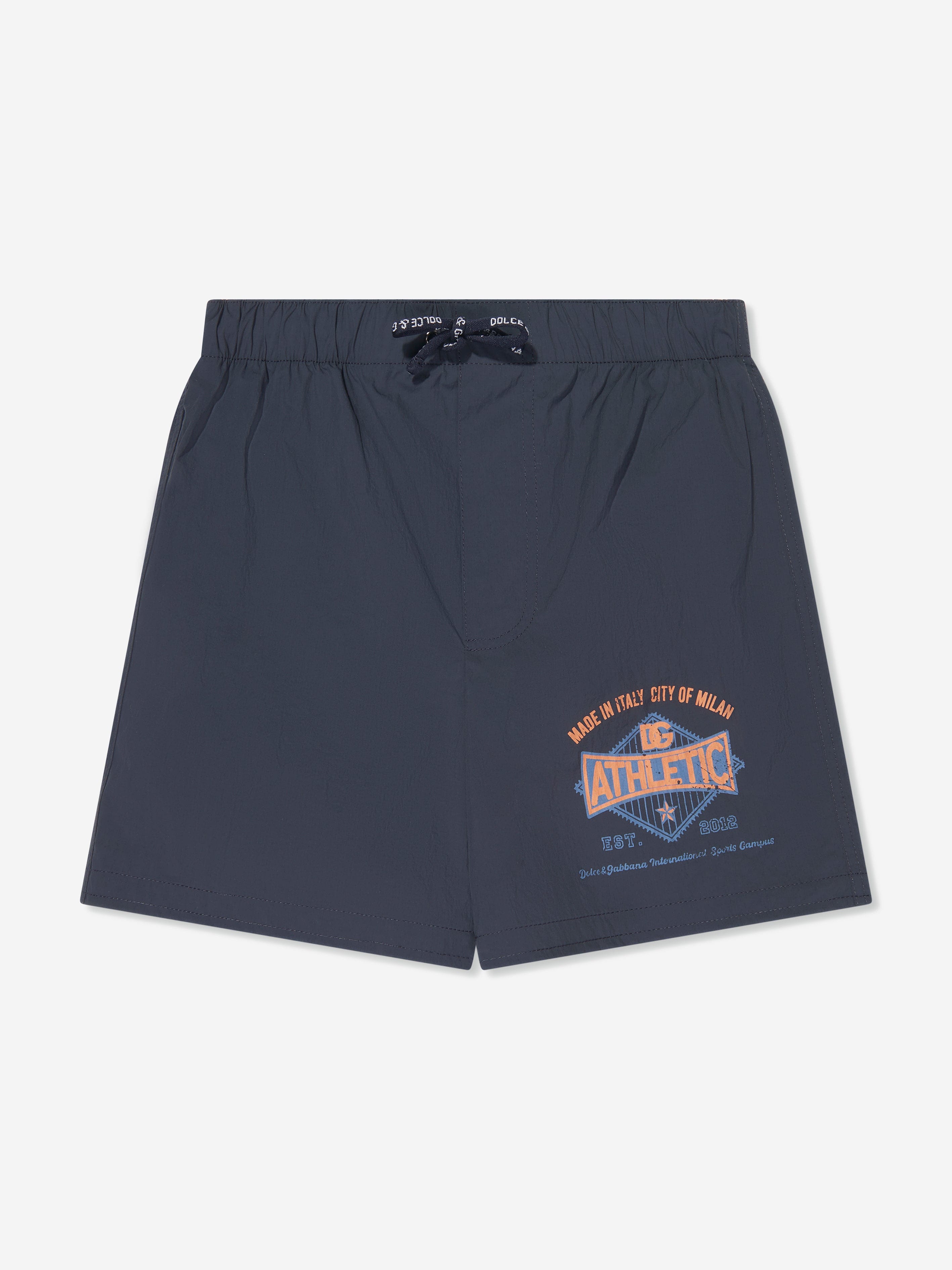 Dolce & Gabbana Boys Swim Shorts in Navy