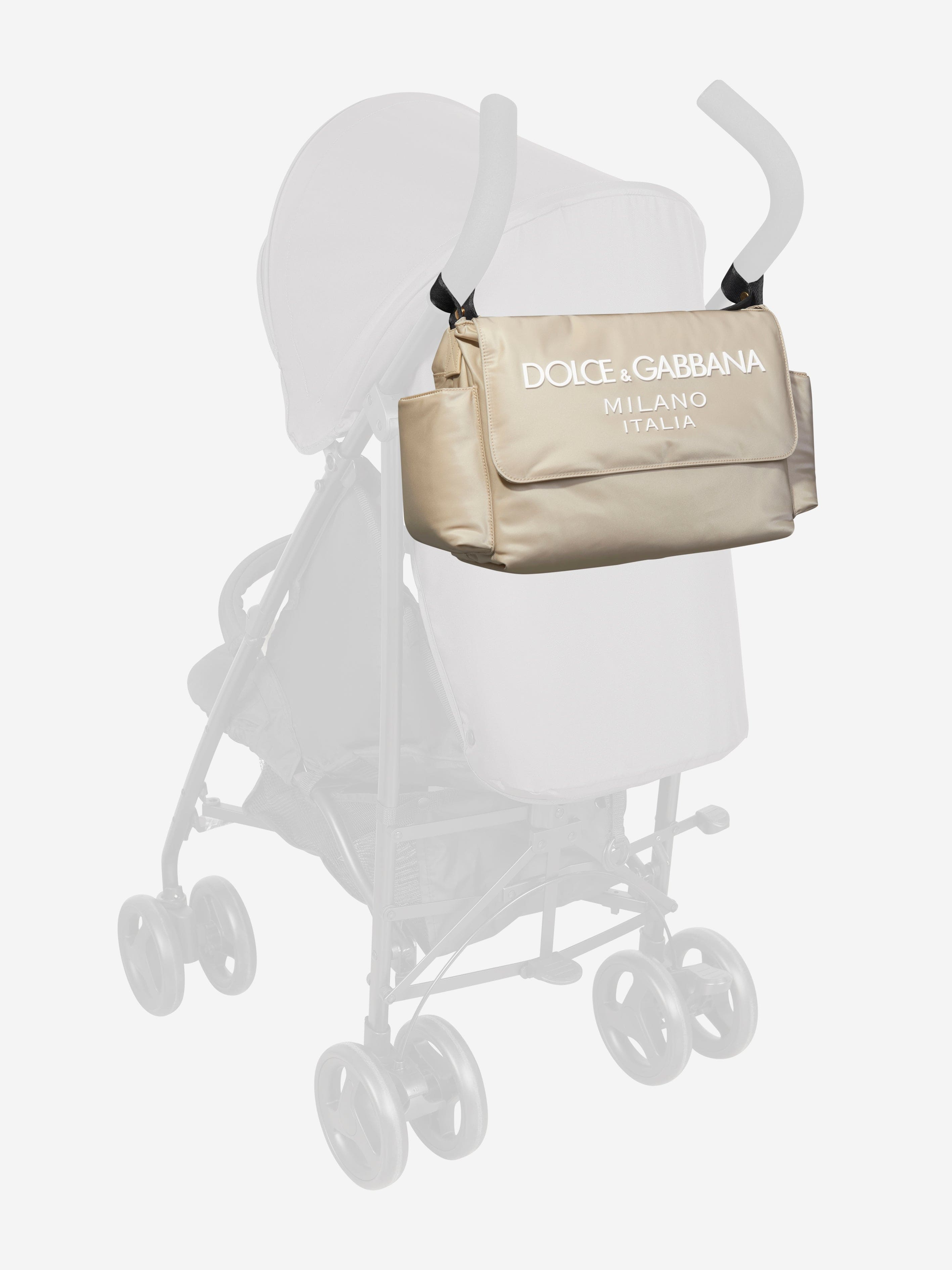 Dolce & Gabbana Baby Logo Changing Bag in Beige (42.5cm)