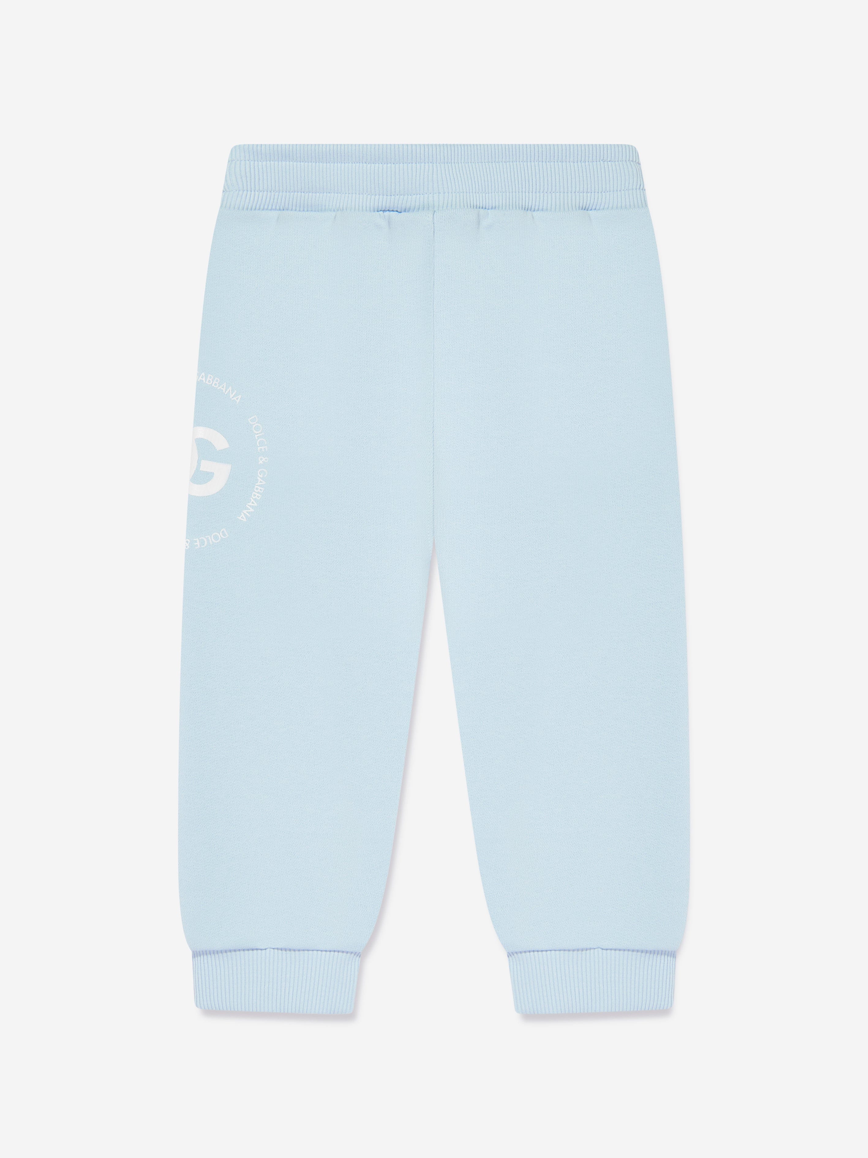 Dolce & Gabbana Baby Boys Logomania Joggers in Blue