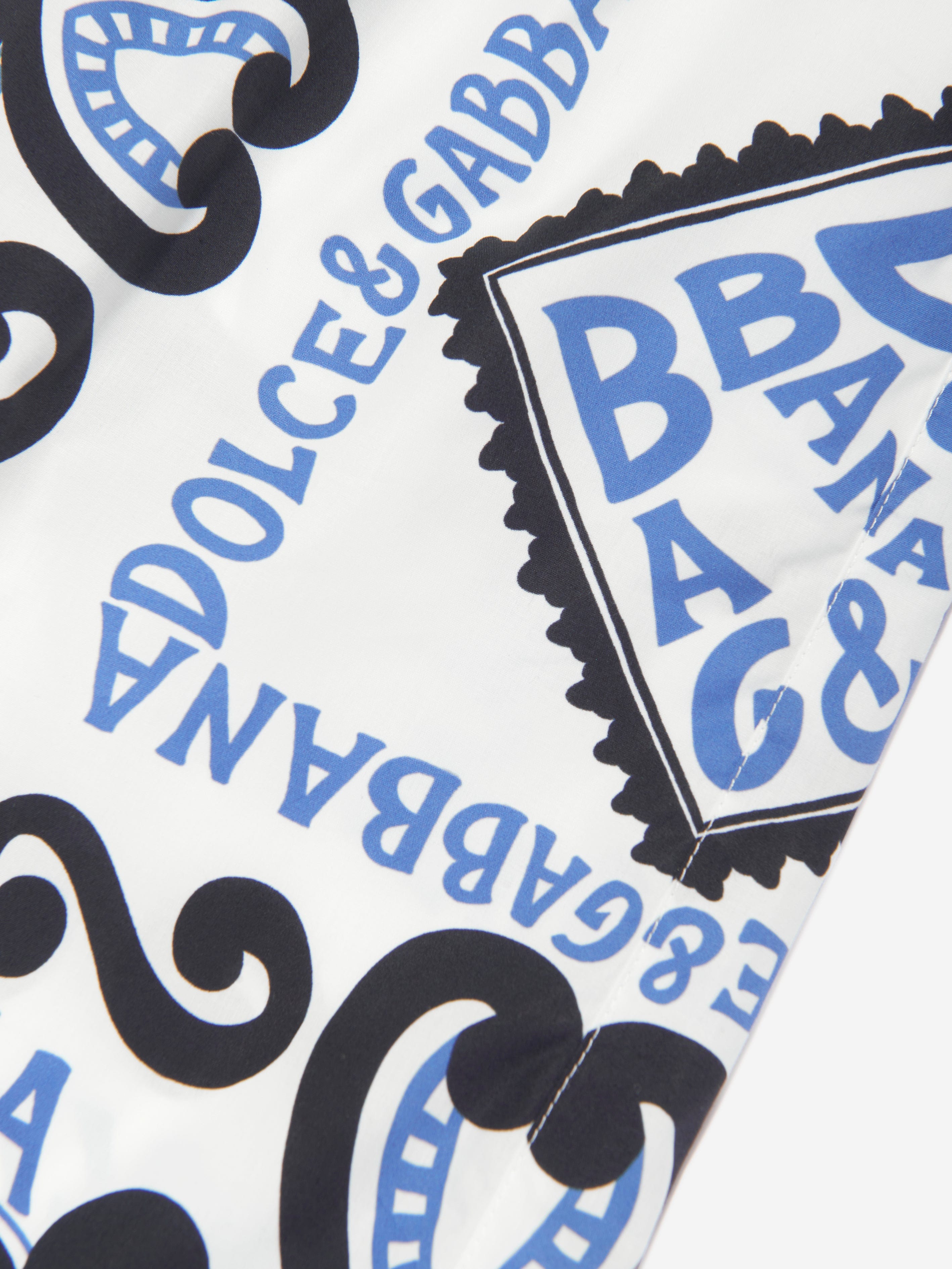 Dolce & Gabbana Boys DG Marina Bermuda Shorts in Multicolour