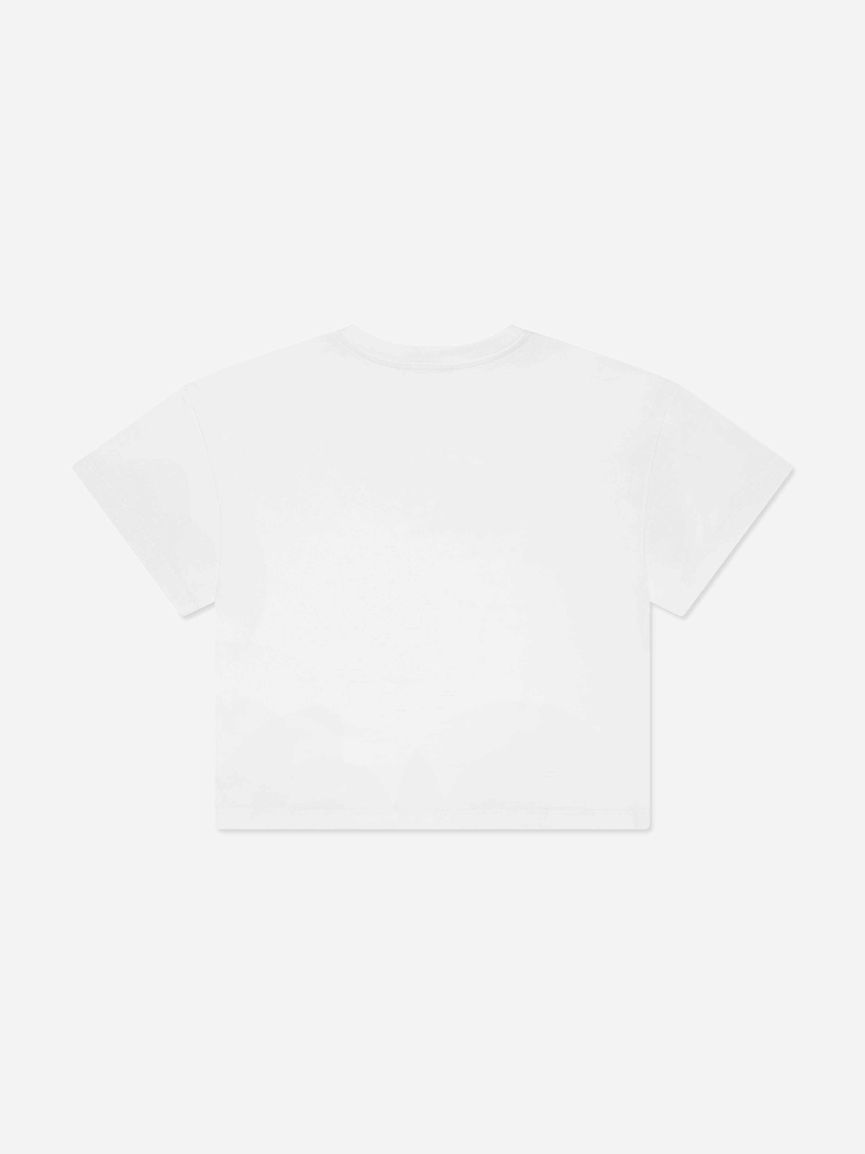 Dolce & Gabbana Girls Logo T-Shirt in White