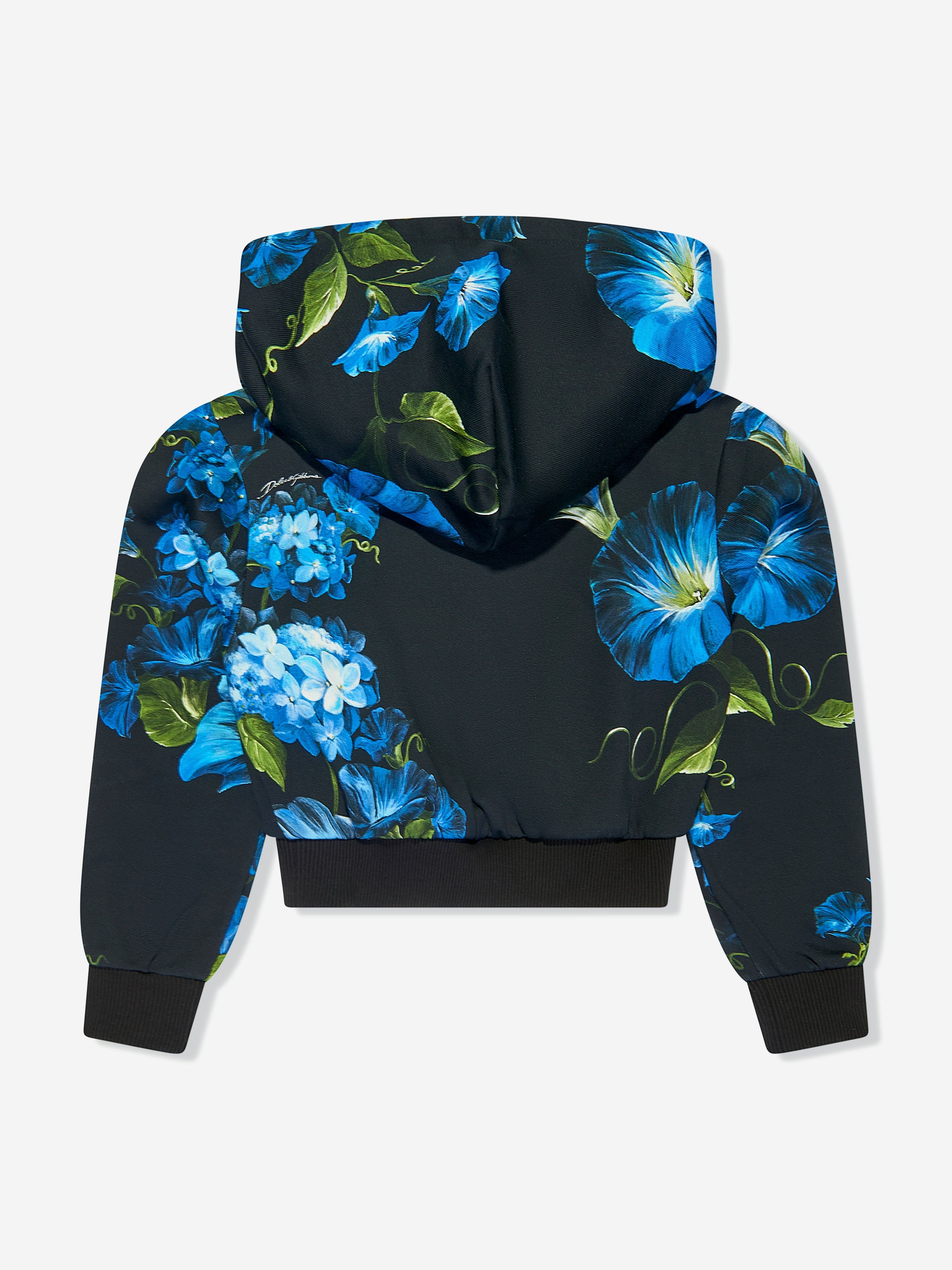 Dolce & Gabbana Girls Bell Flower Hoodie in Multicolour