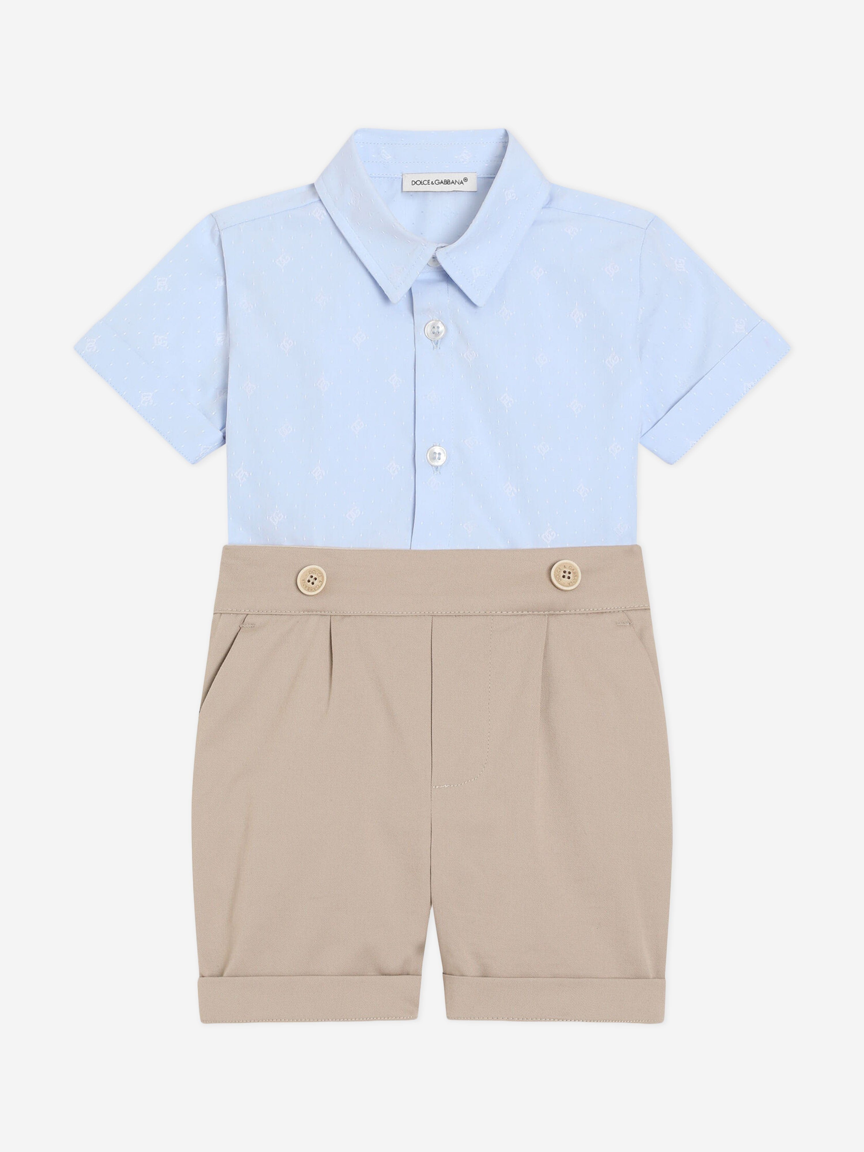 Dolce & Gabbana Baby Boys Romper in Blue