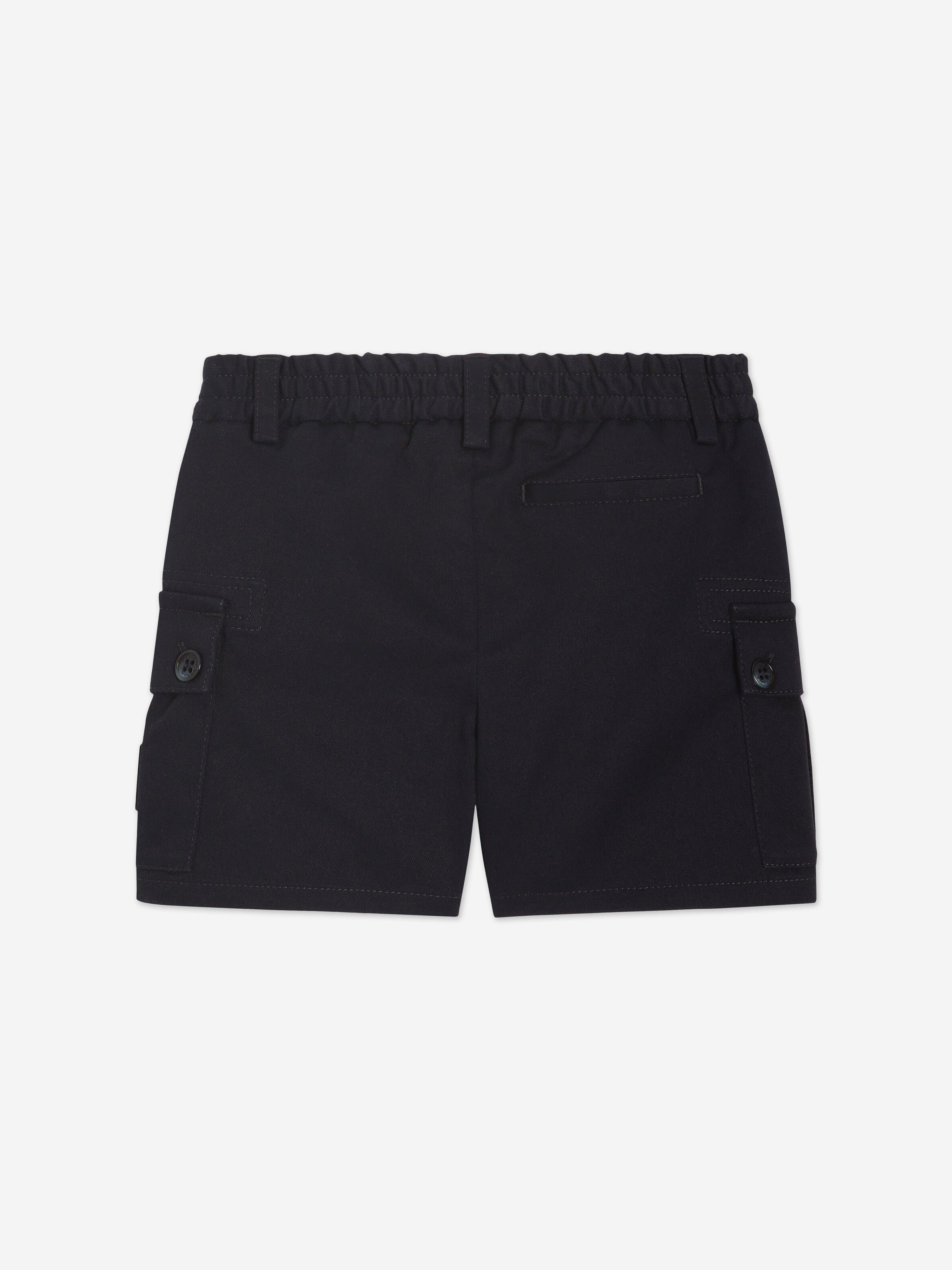 Dolce & Gabbana Baby Boys Cargo Shorts in Navy