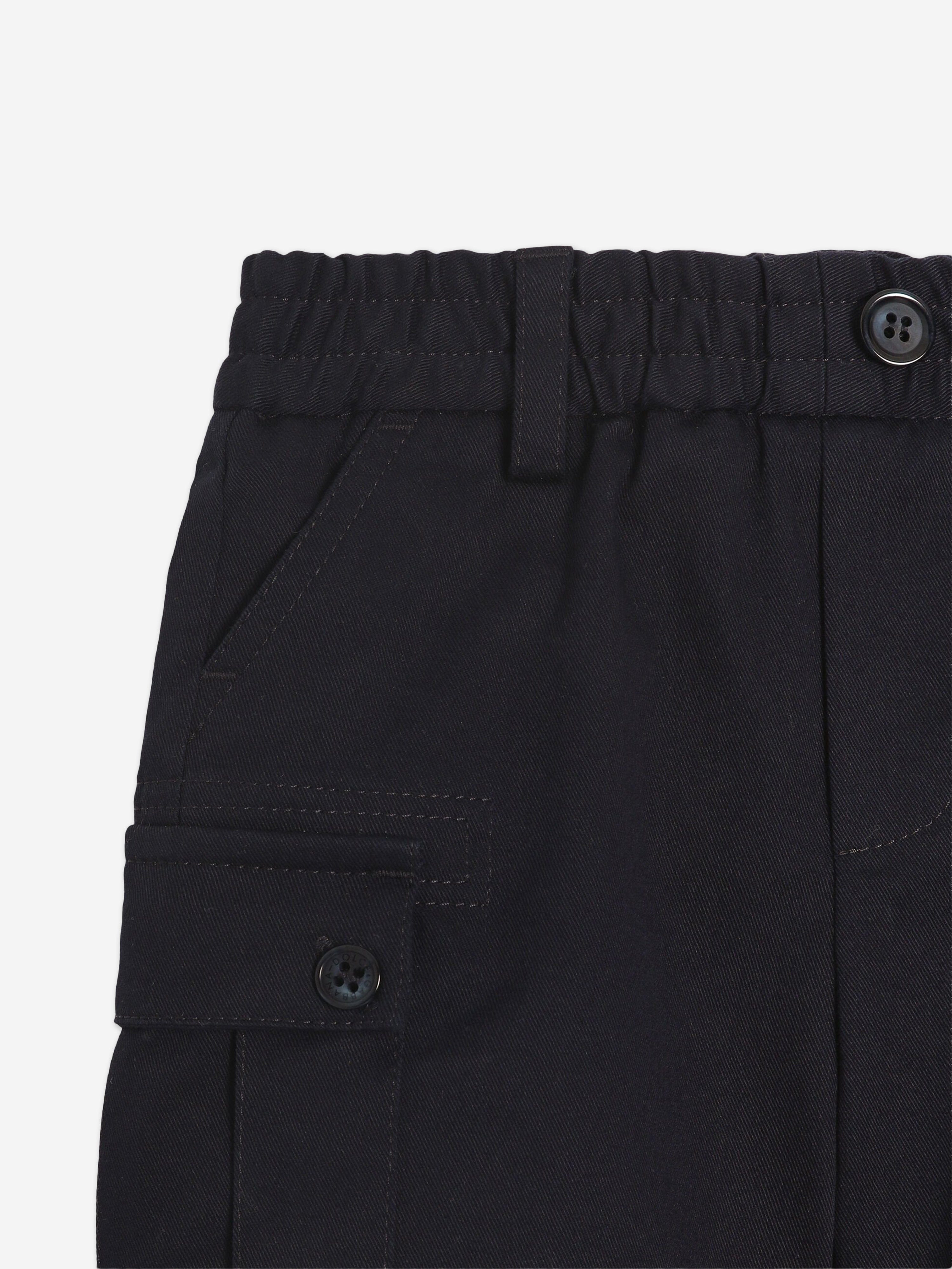 Dolce & Gabbana Baby Boys Cargo Shorts in Navy