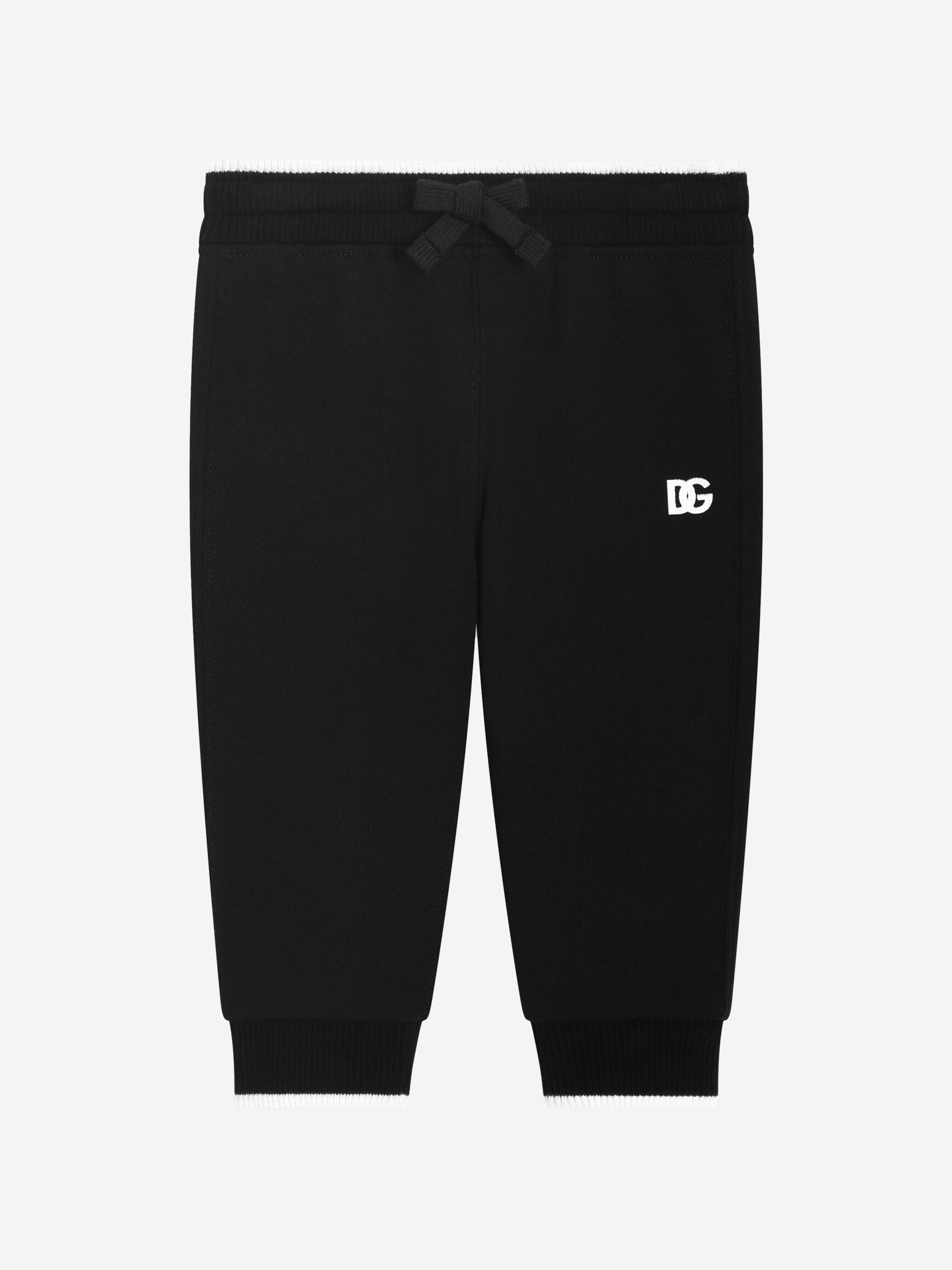Dolce & Gabbana Baby Boys Logo Joggers in Black