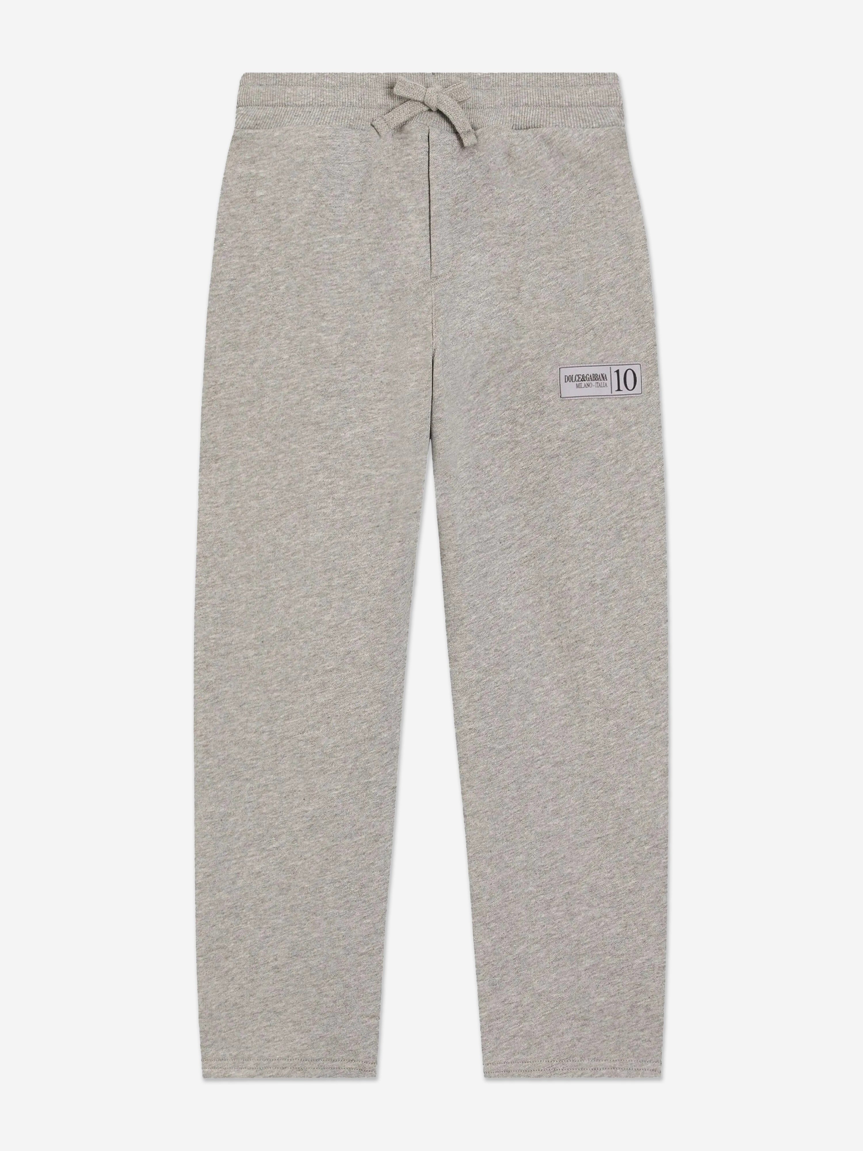 Dolce & Gabbana Boys Logo Joggers in Grey