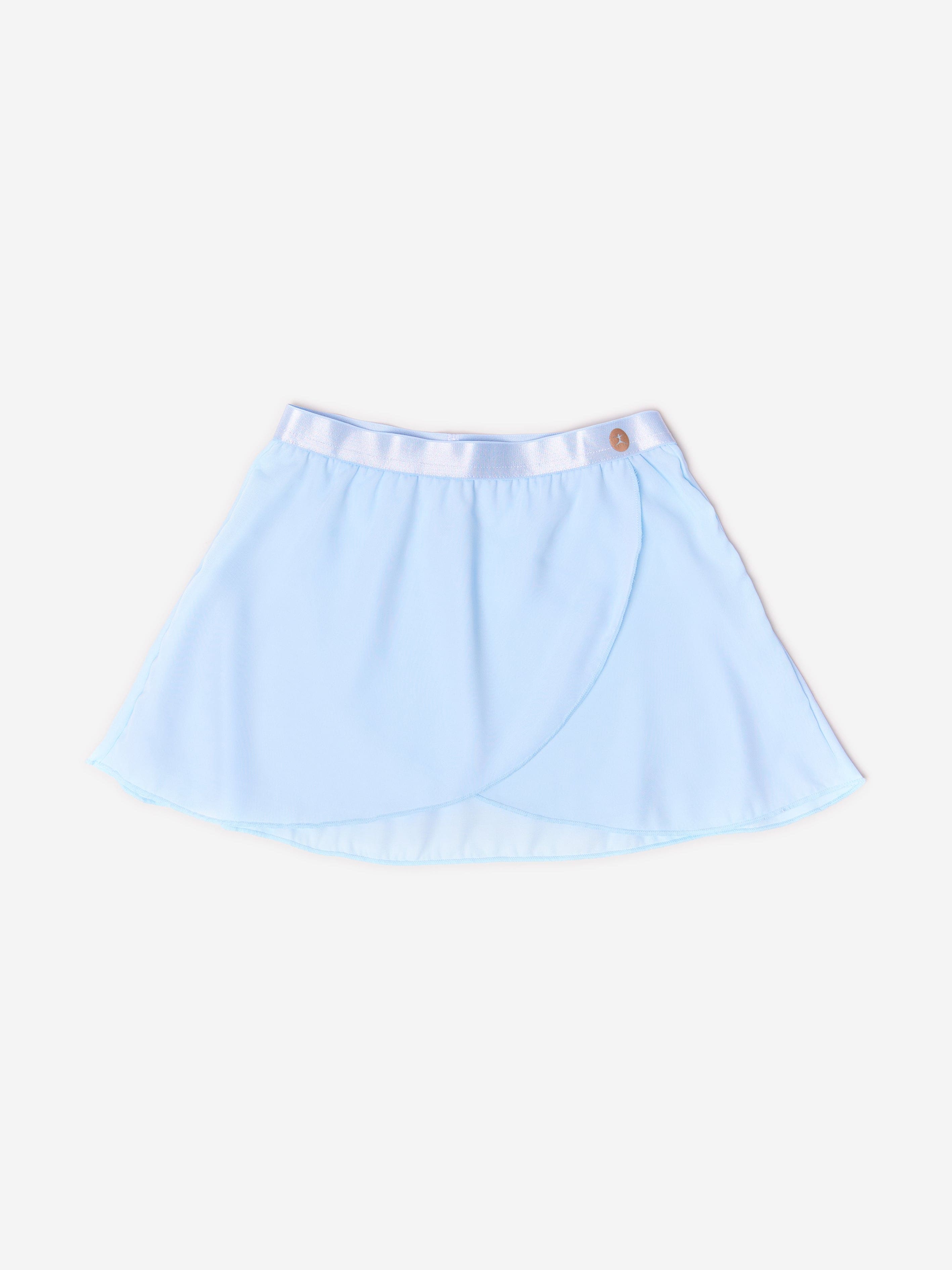 Danskin Girls Pirouette Sheer Skirt in Blue