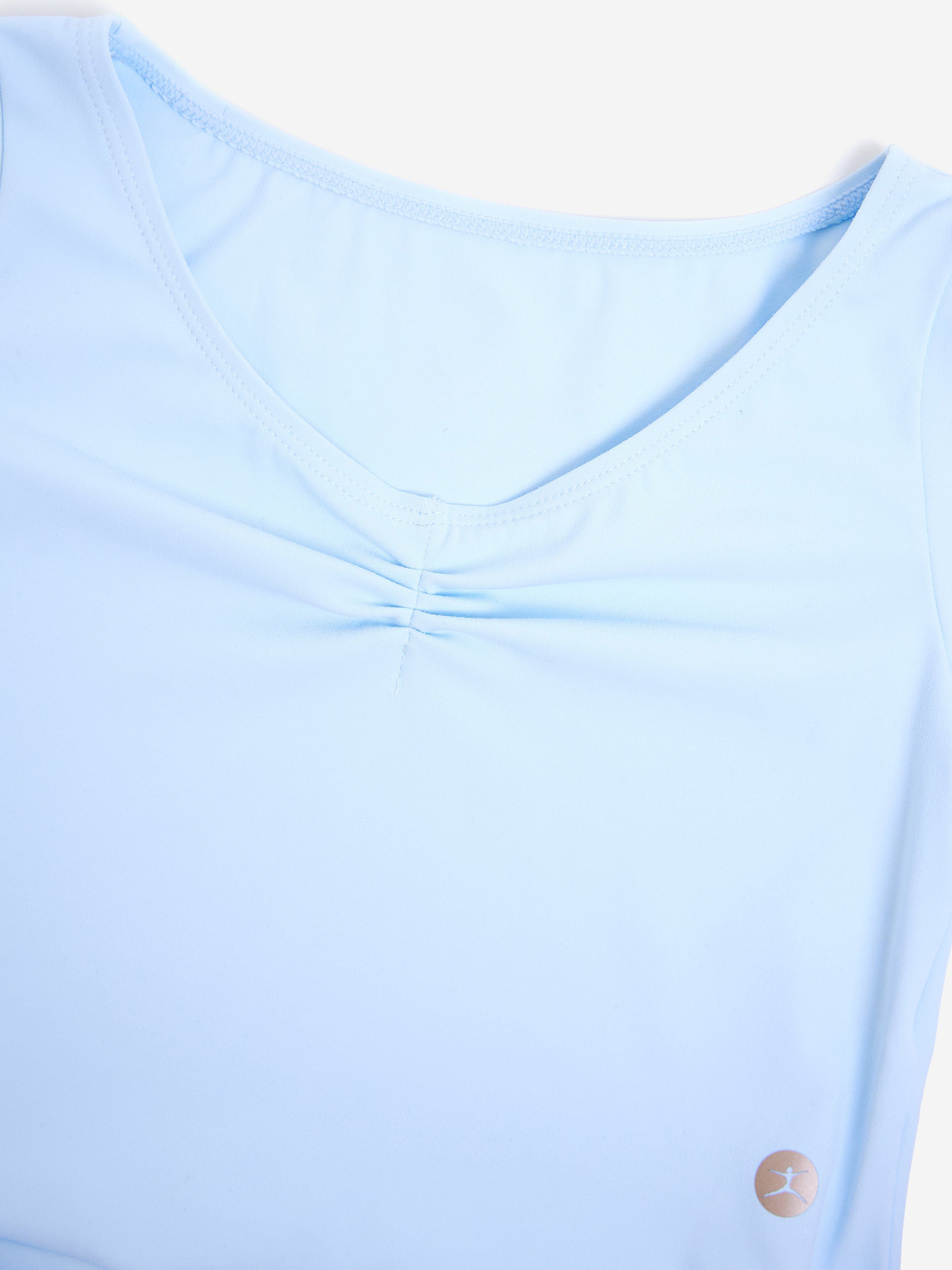 Danskin Girls Tendu Leotard With Skirt in Blue