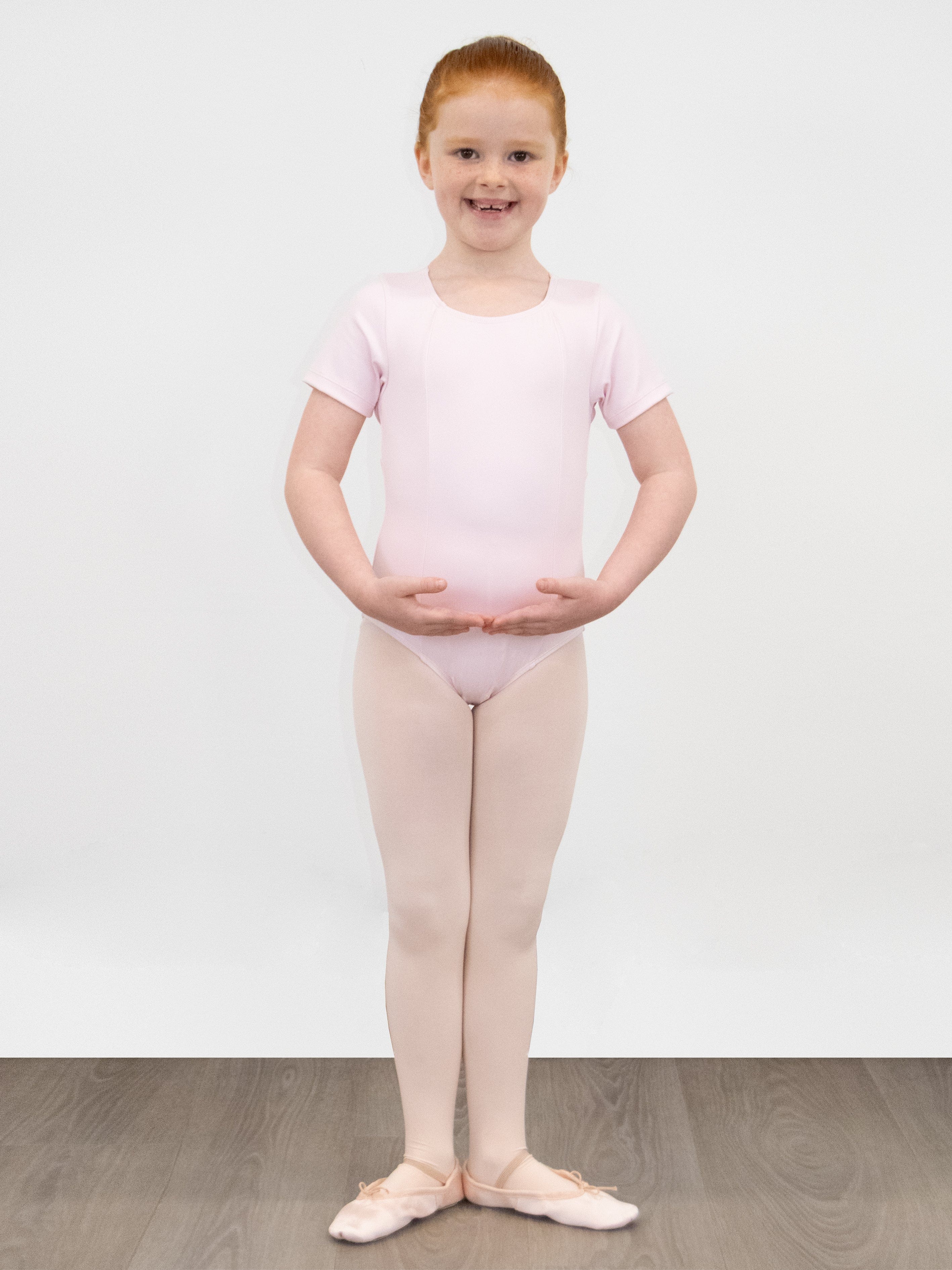 Danskin Girls Saute Leotard in Pink