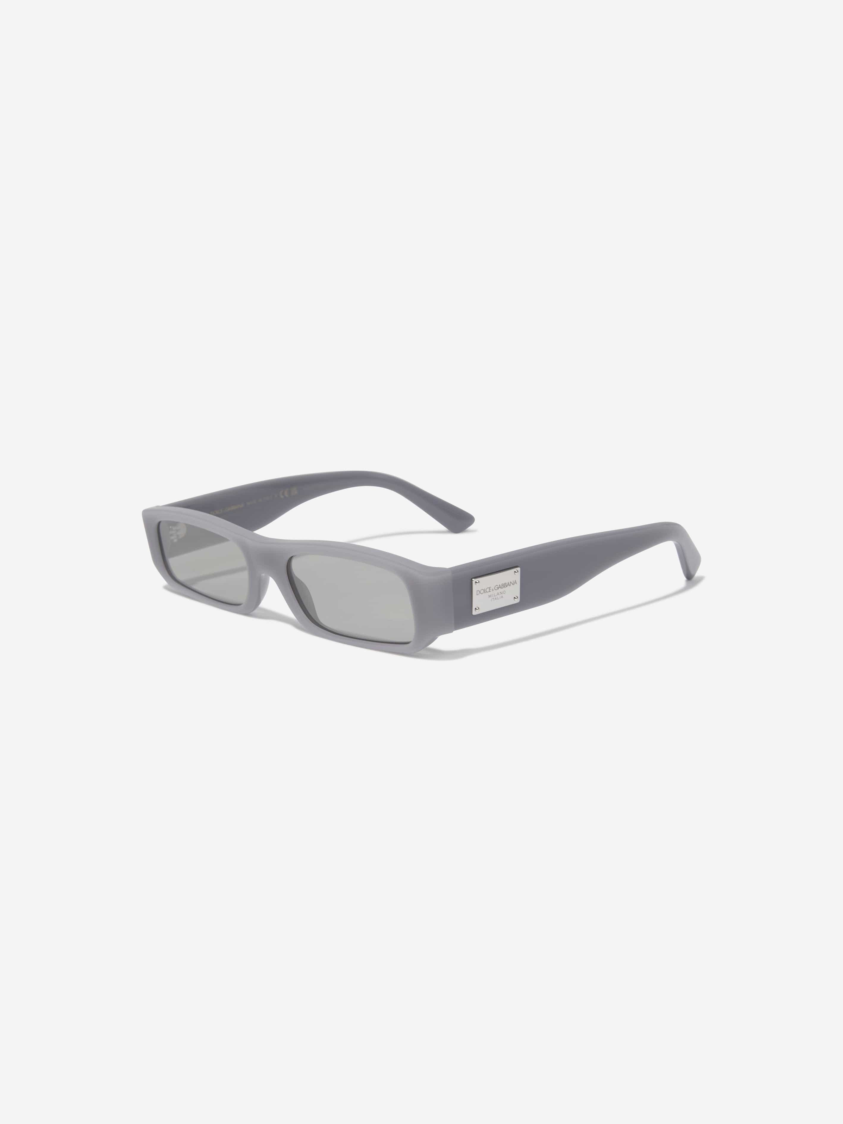 Dolce & Gabbana Boys Acetate Sunglasses in Grey