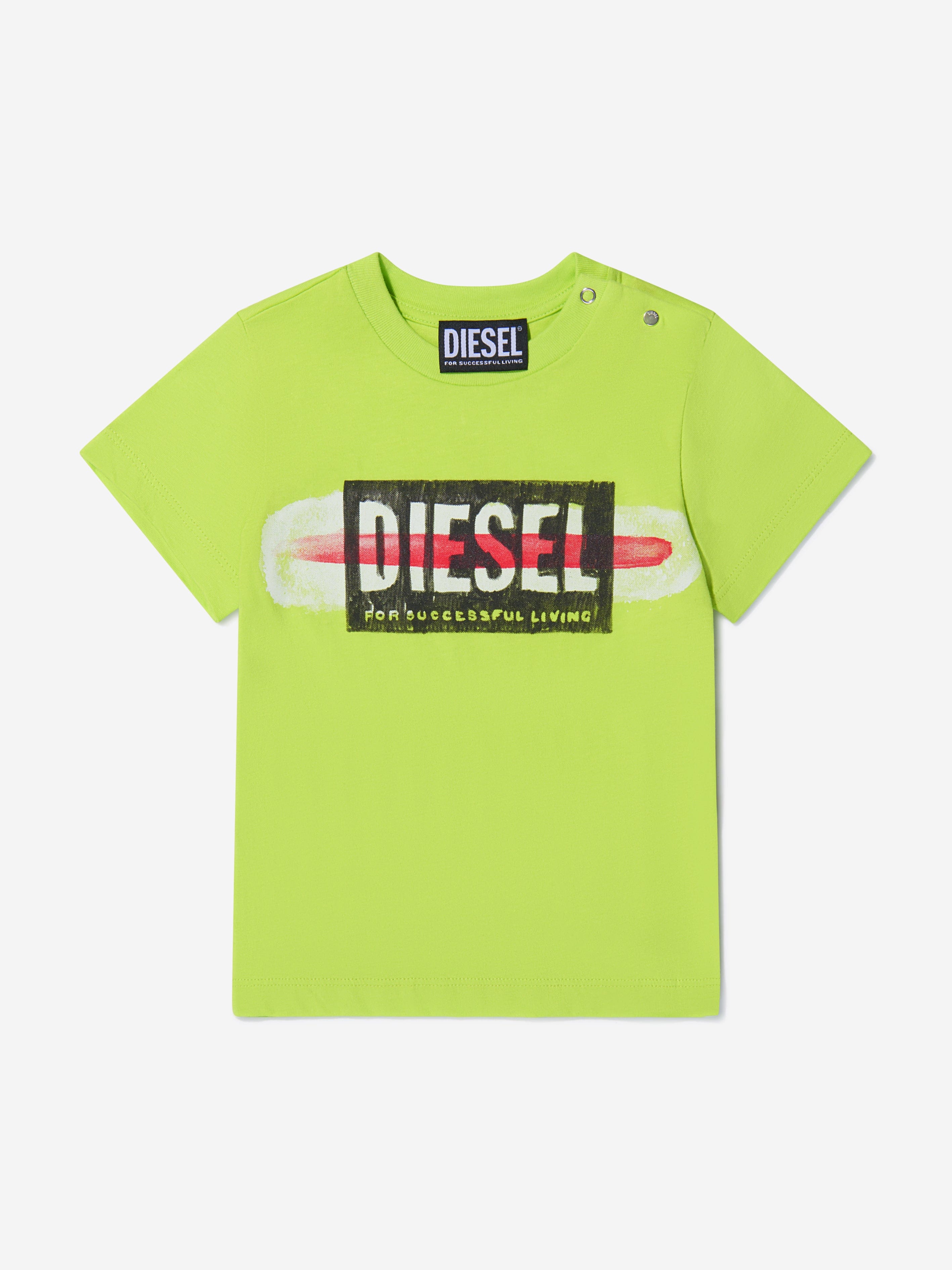 Diesel Baby Boys Cotton Logo Shorts