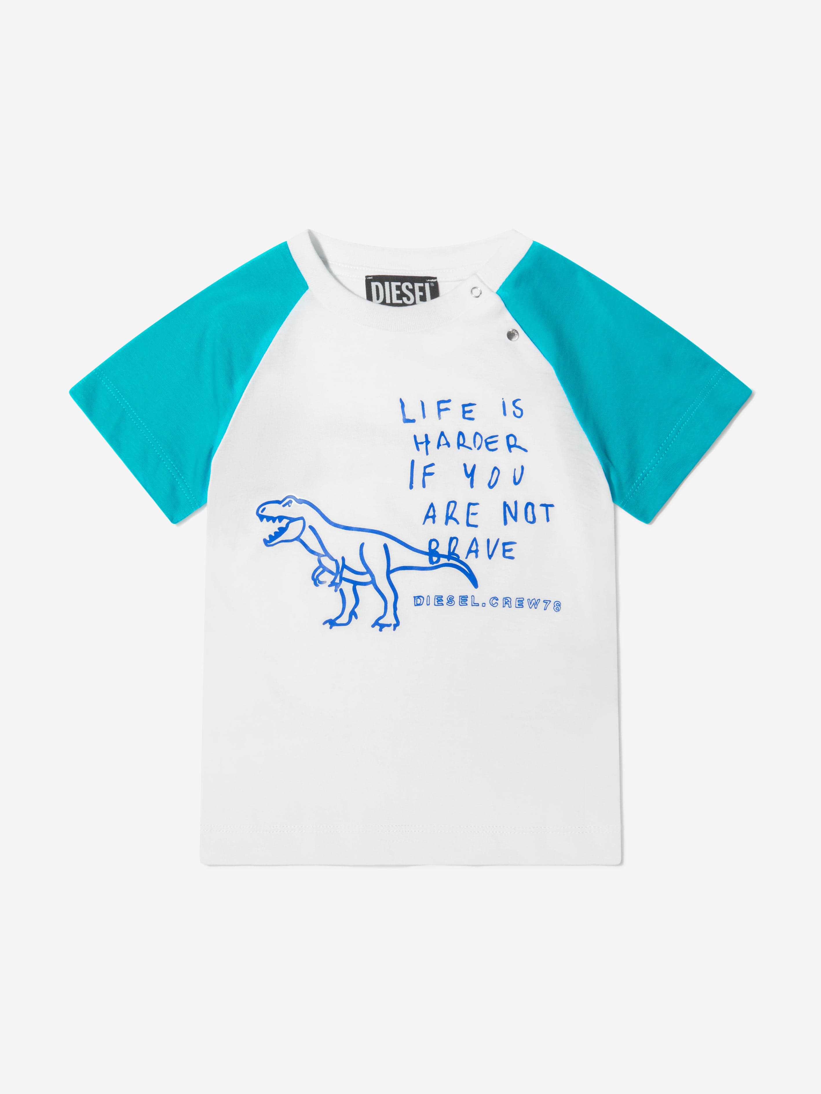 Diesel Baby Boys Cotton Dinosaur T-Shirt