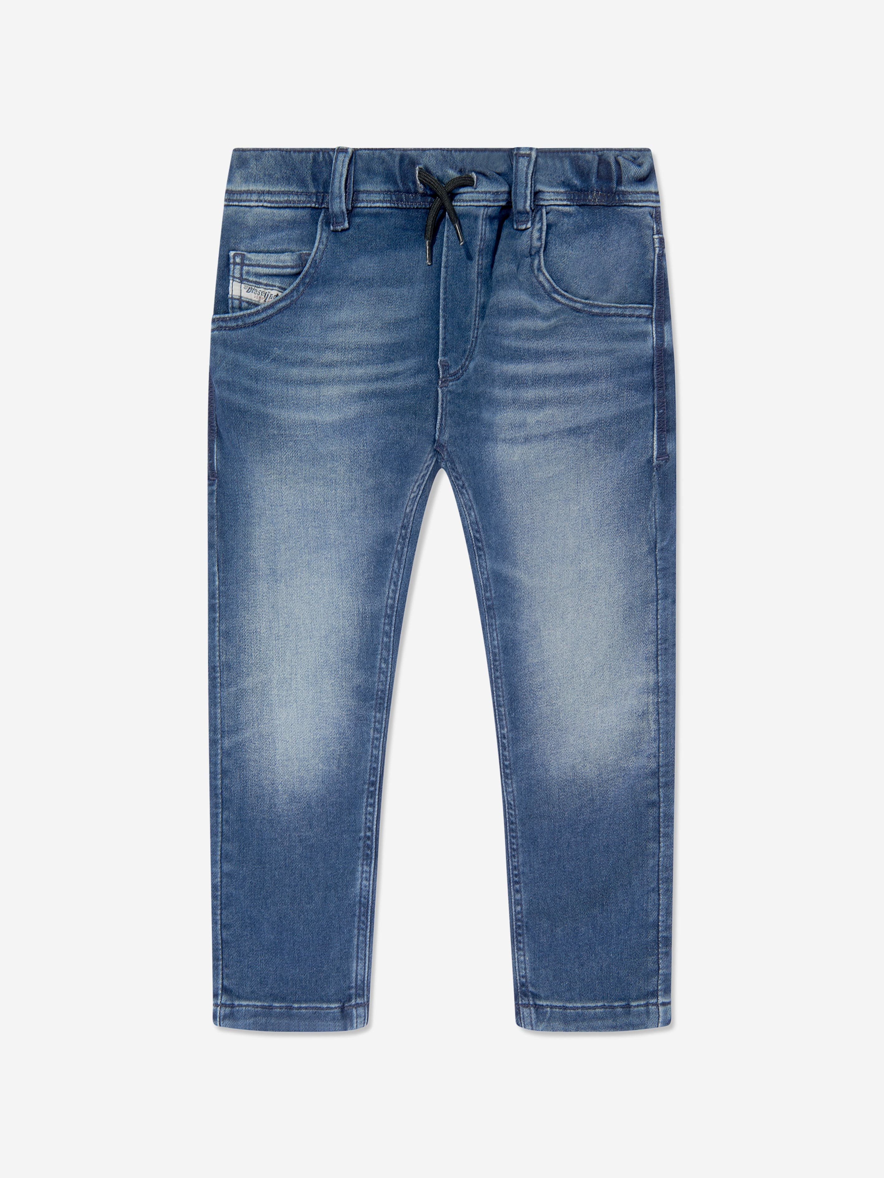 Diesel Boys Regular Fit Jeans in Blue