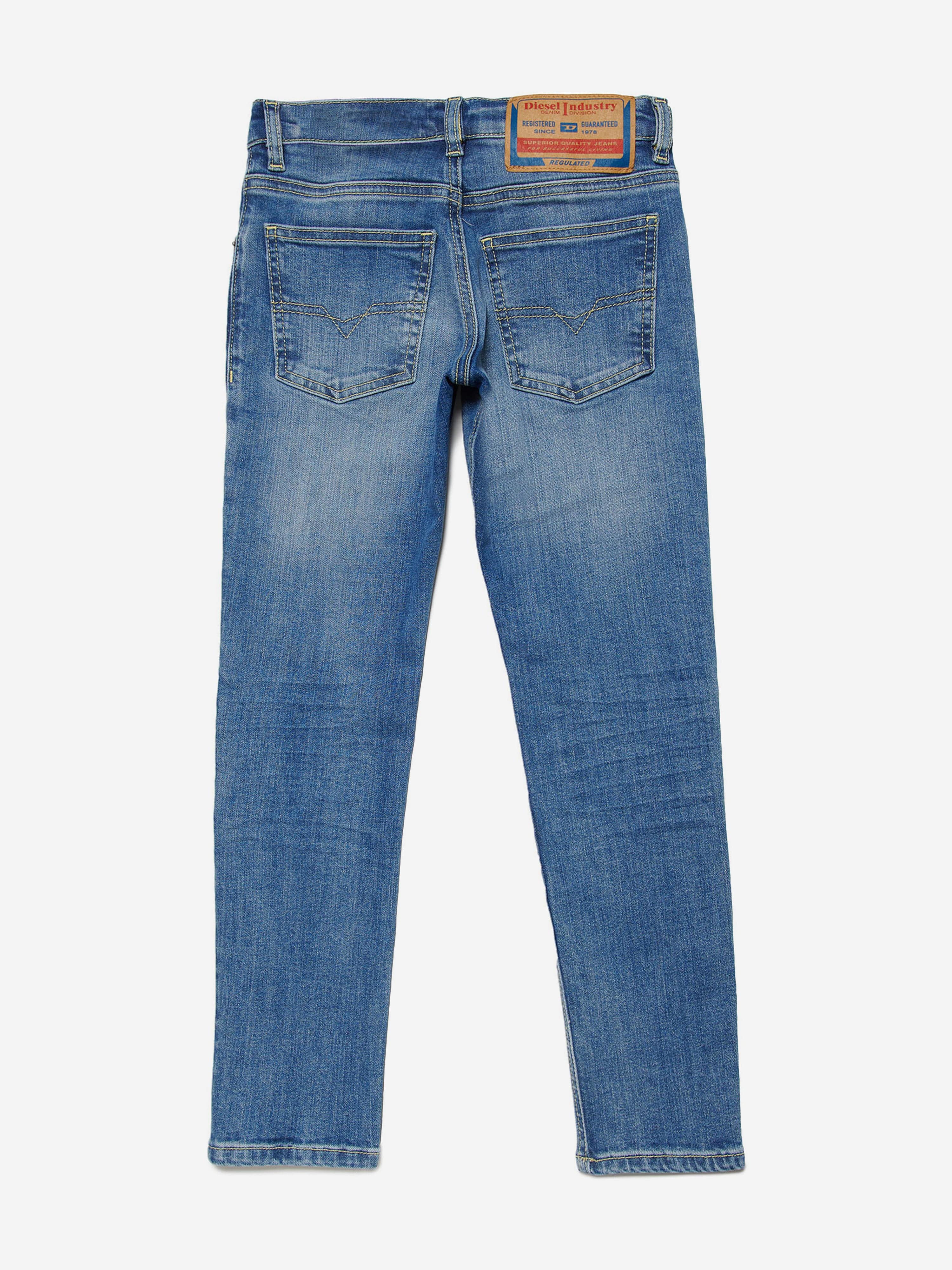 Diesel Boys Regular Fit Jeans in Blue