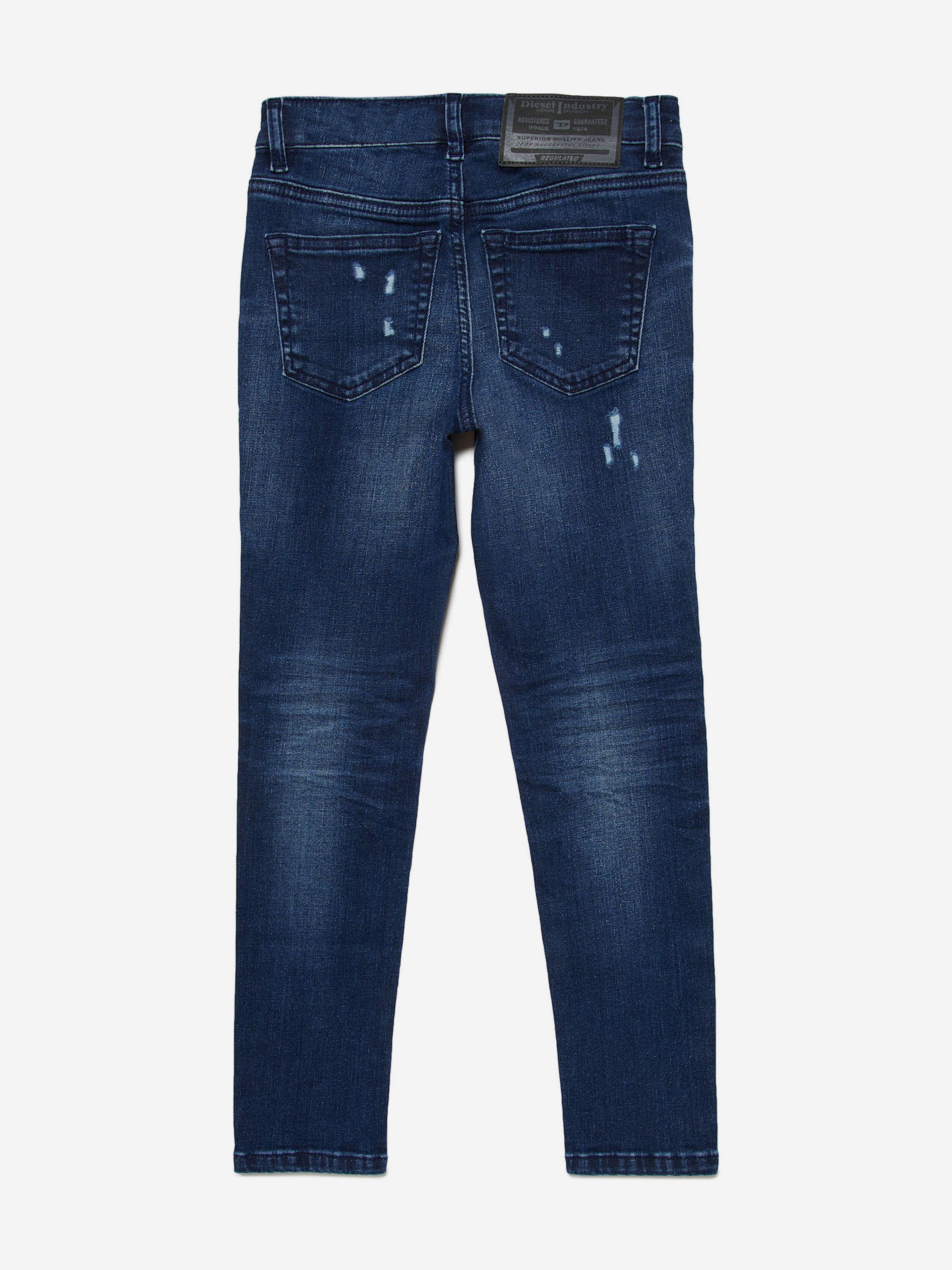 Diesel Girls Regular Fit Jeans in Blue