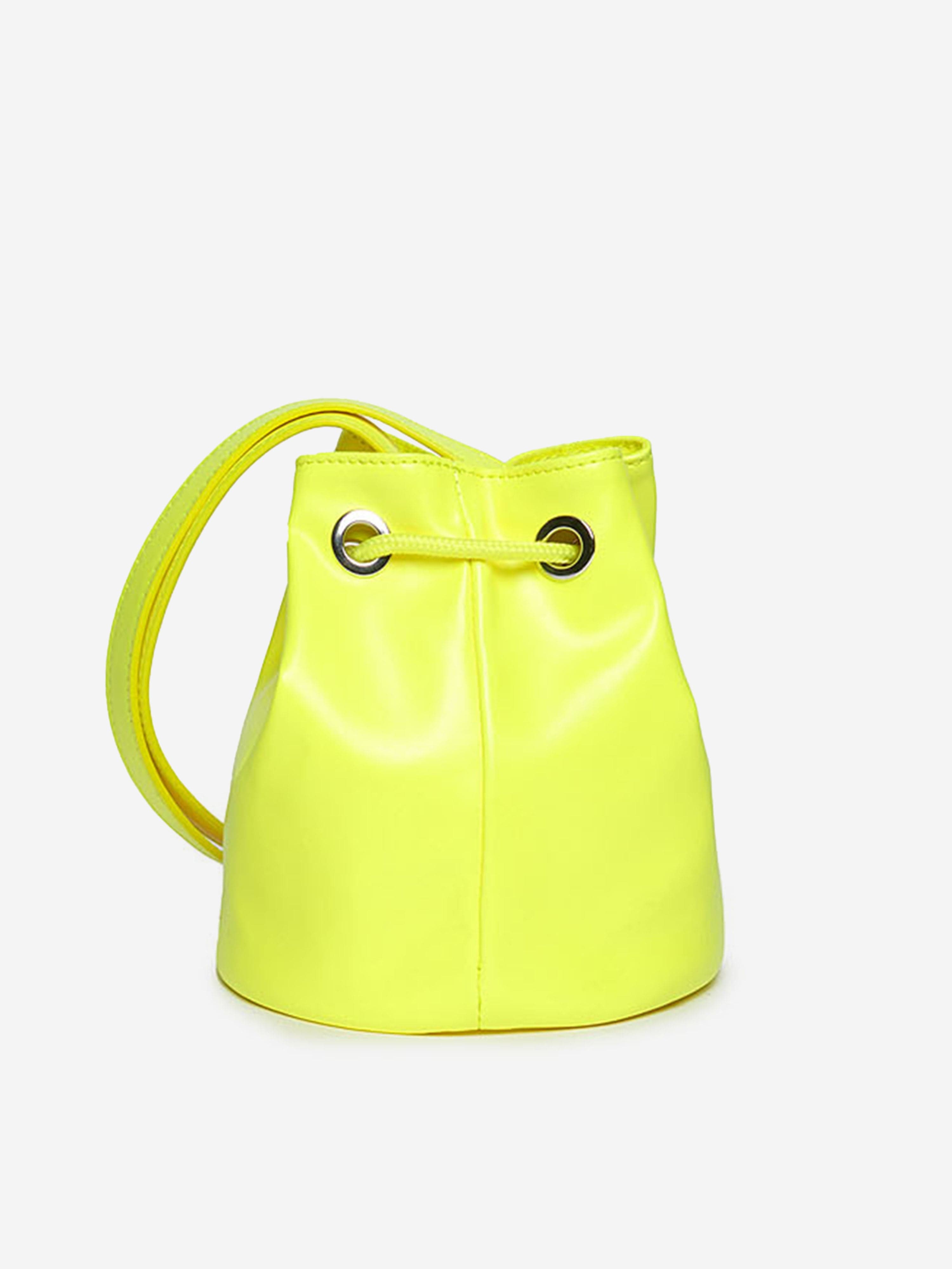 Diesel Girls Welty Logo Bag in Yellow (15.5 cm)