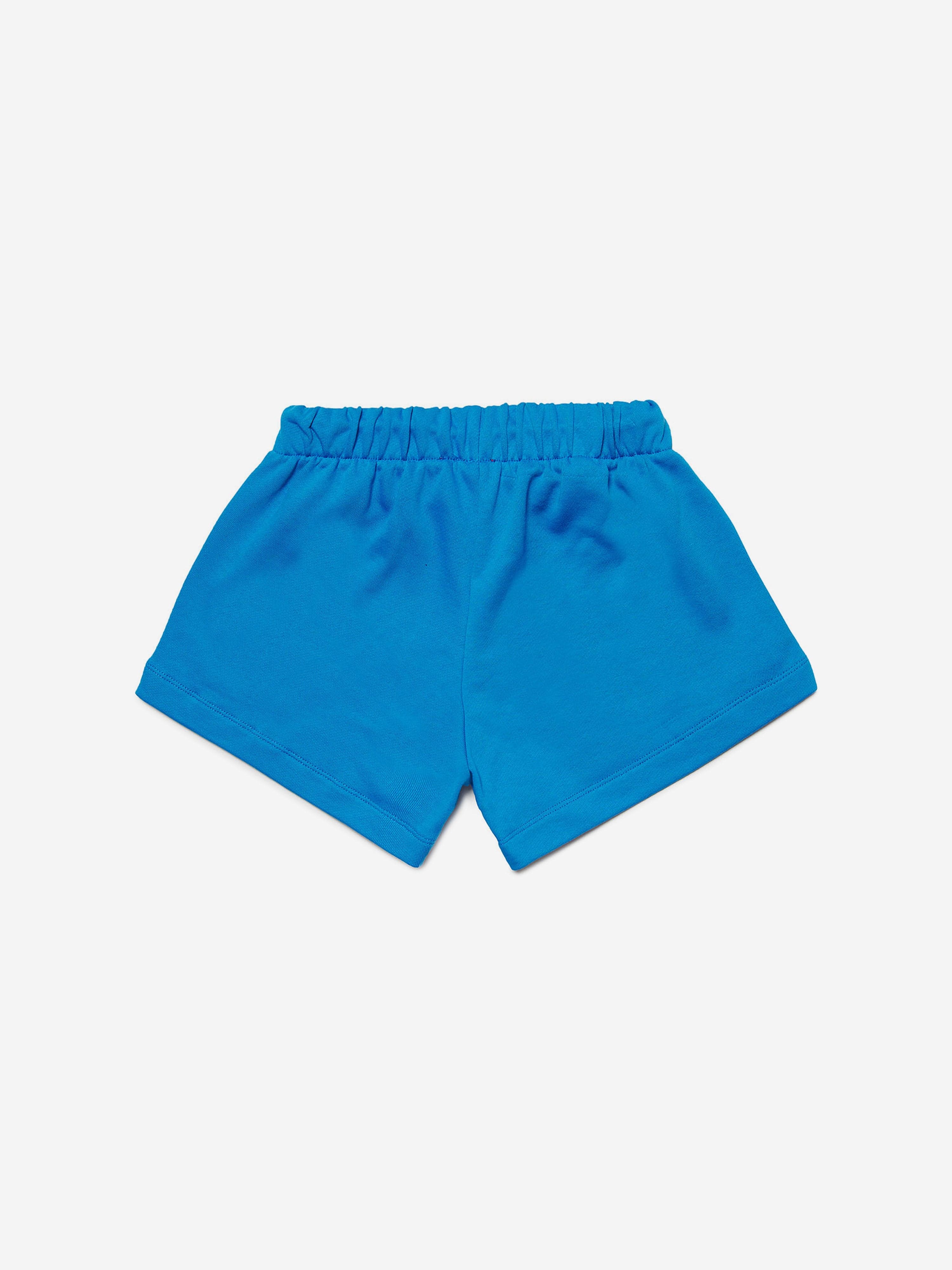 Diesel Girls Logo Shorts in Blue