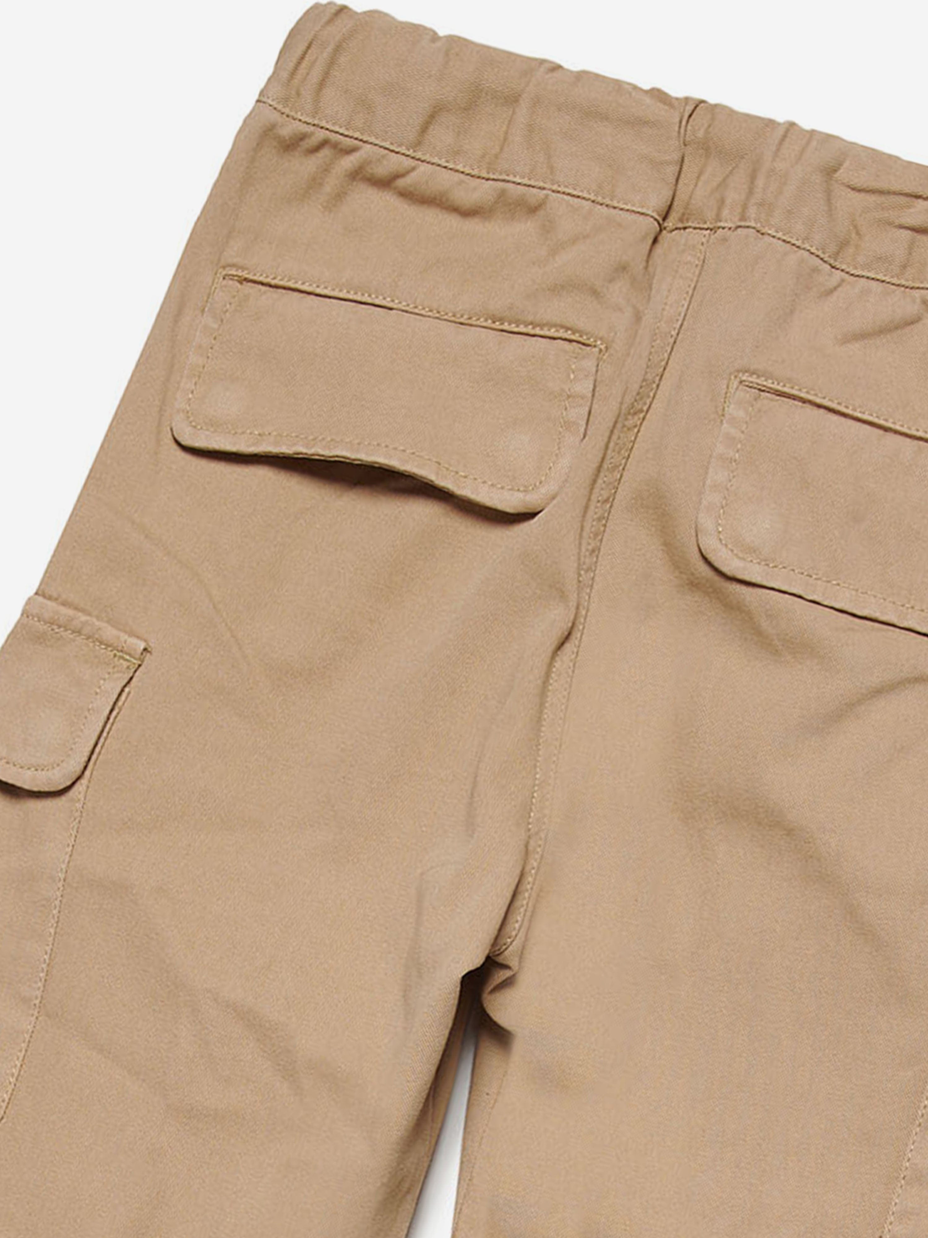 Diesel Boys Cargo Trousers in Beige