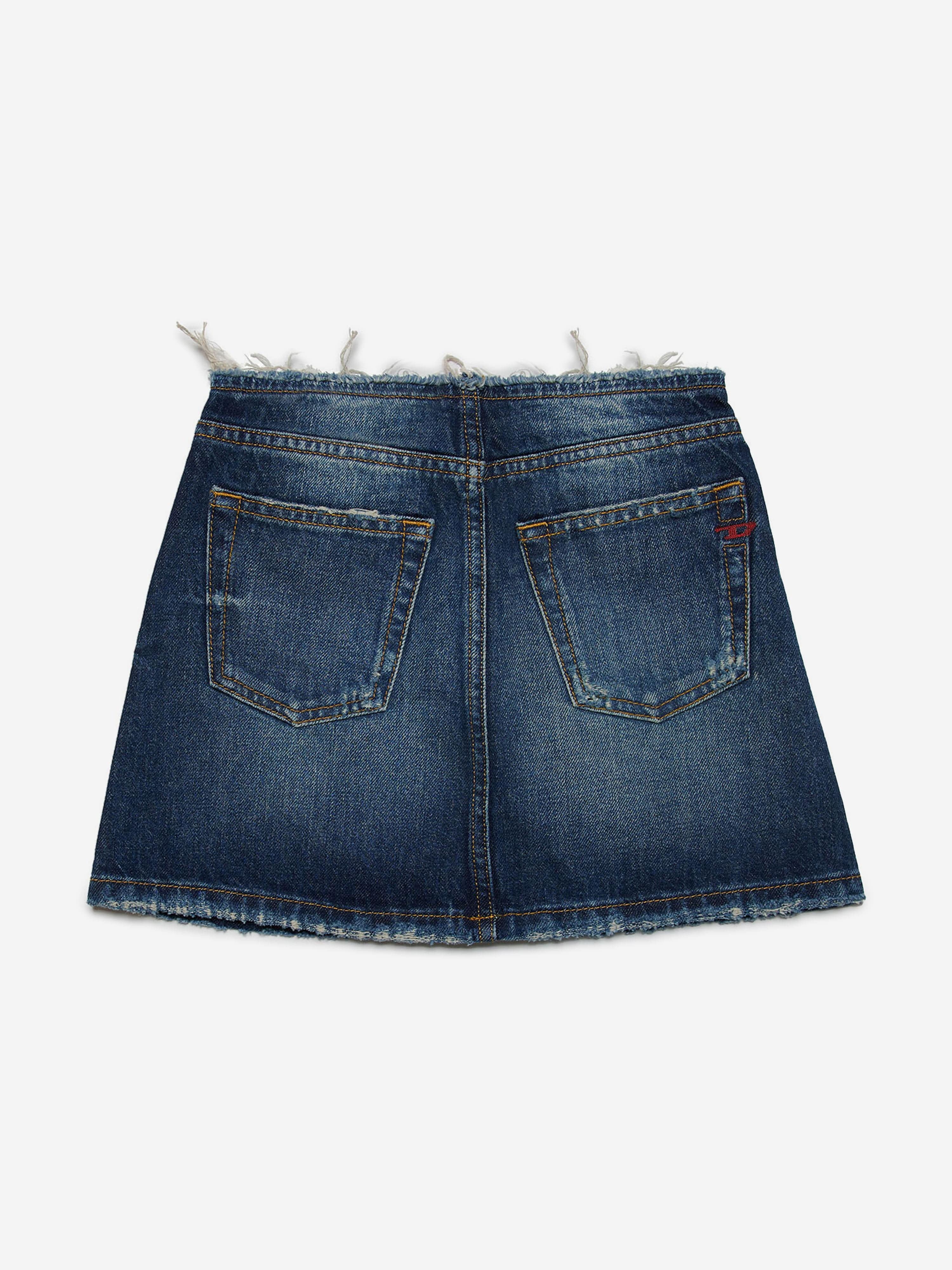 Diesel Girls Denim Skirt in Blue