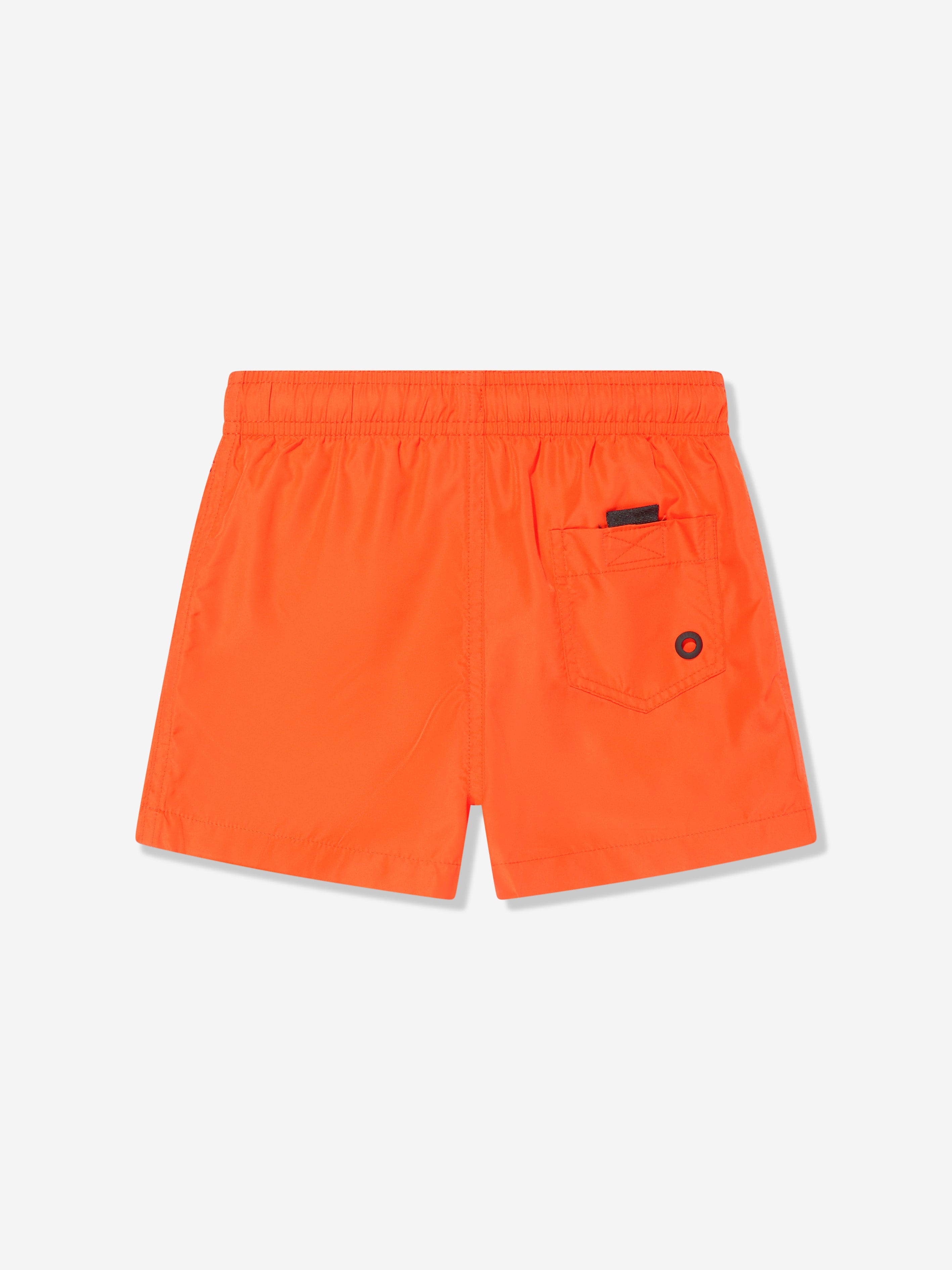 Diesel Boys Logo Swim Shorts in Orange