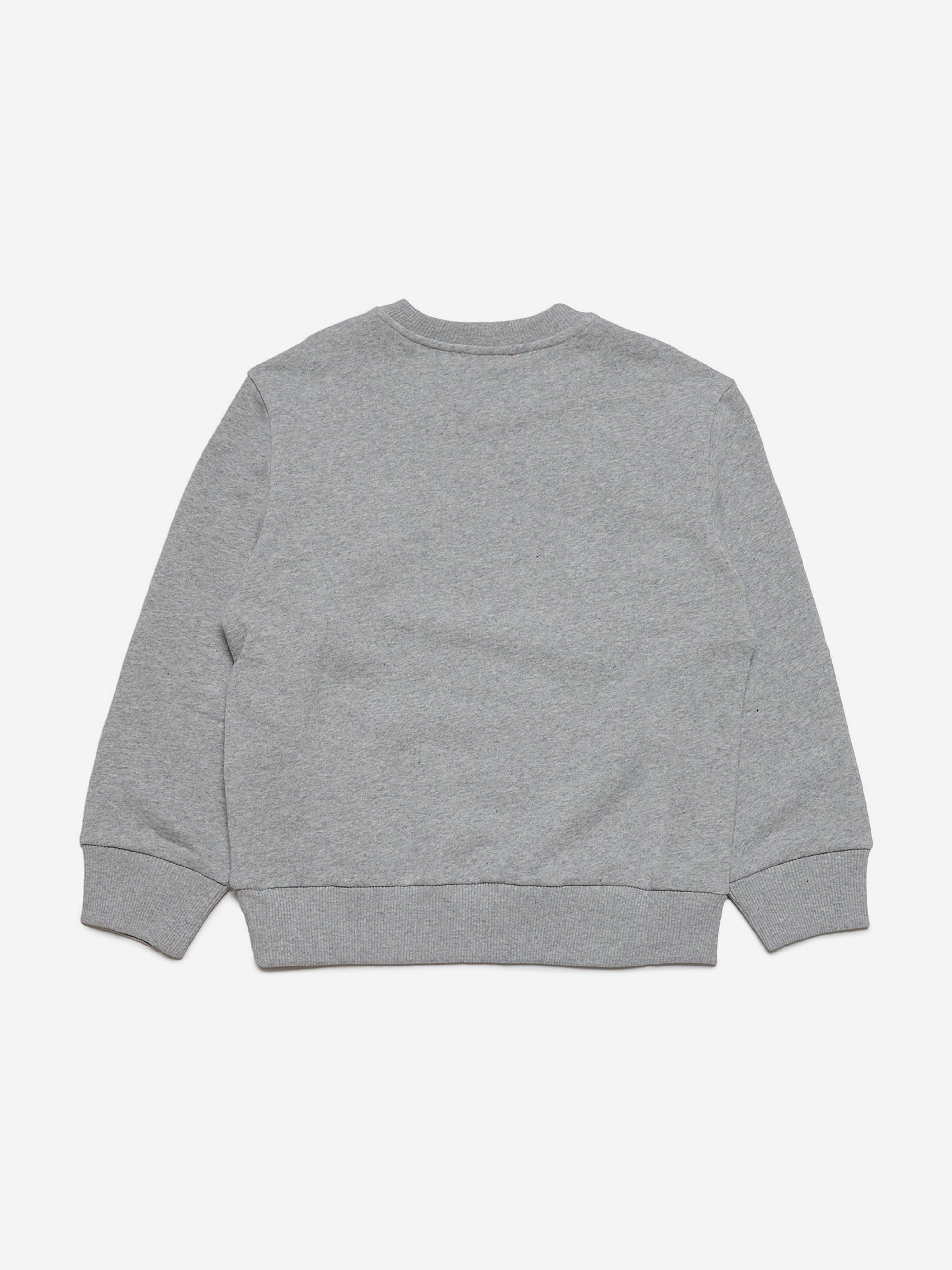 Diesel Boys Logo Sweatshirt in Grey