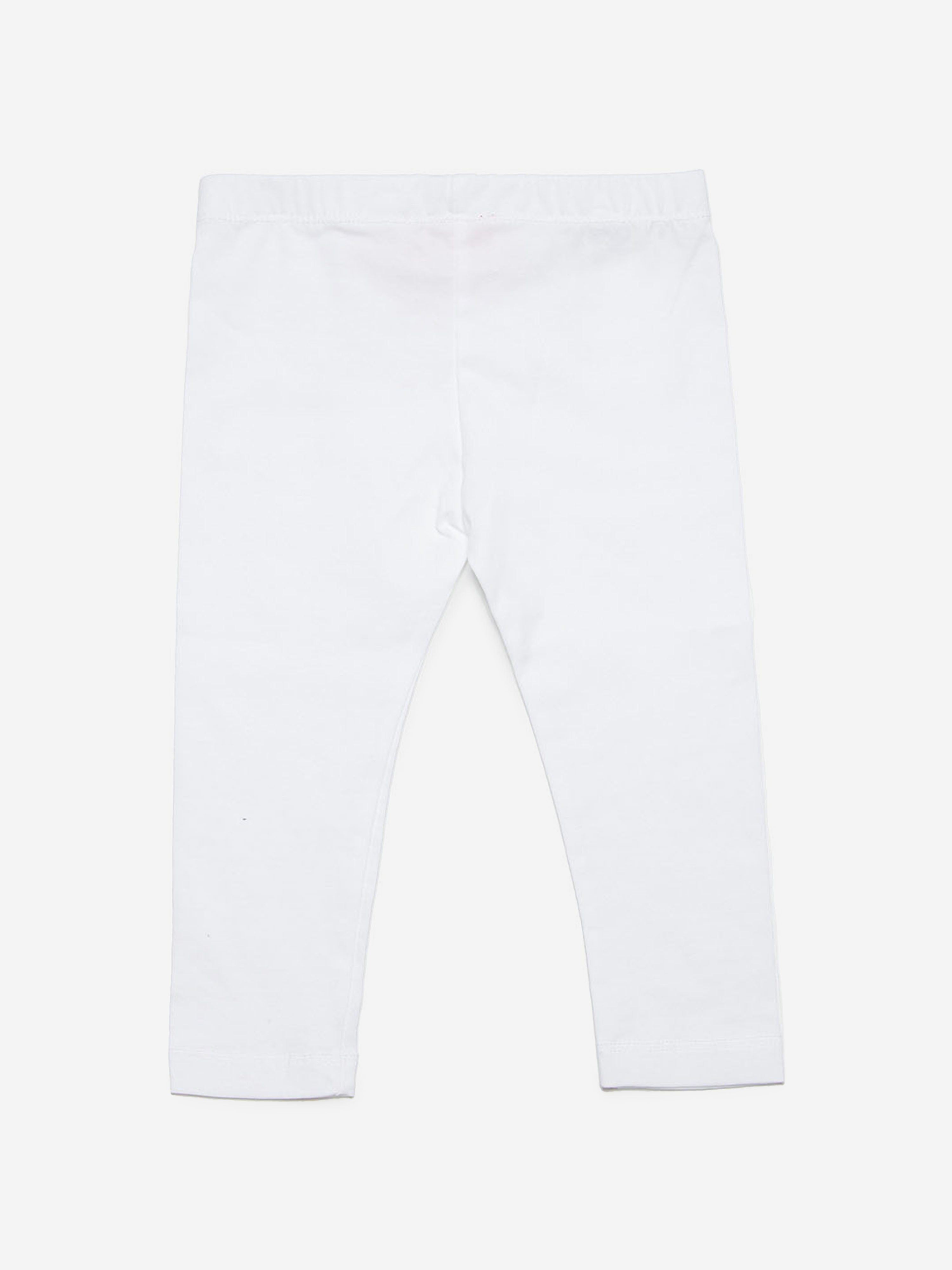 Diesel Baby Girls Logo Leggings in White