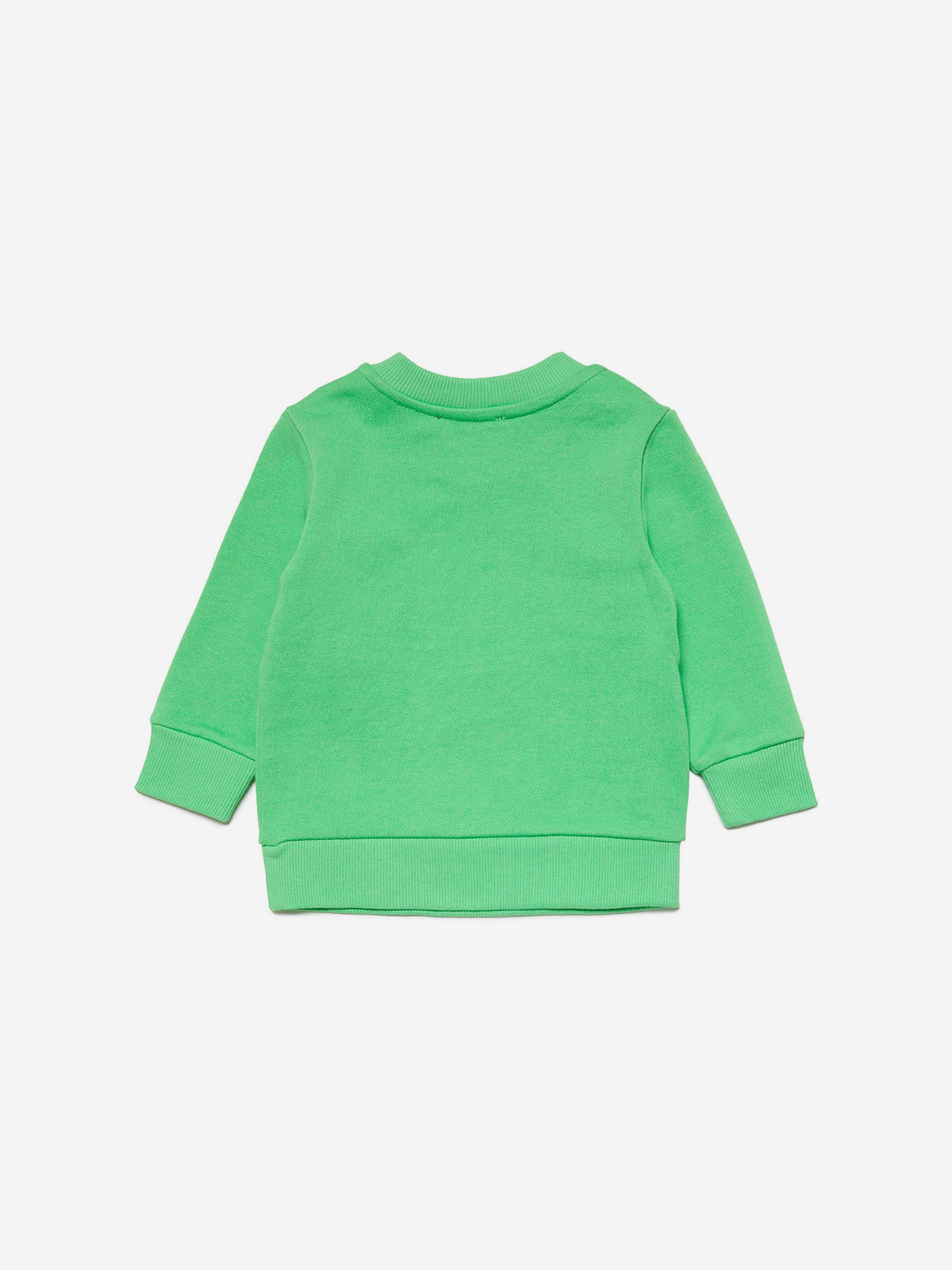 Diesel Baby Logo Print Sweatshirt in Green