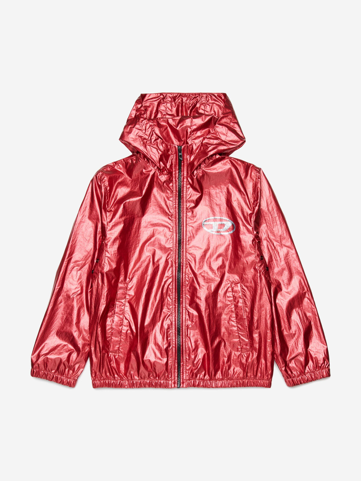 Diesel Metallic Effect Zip Up Jacket